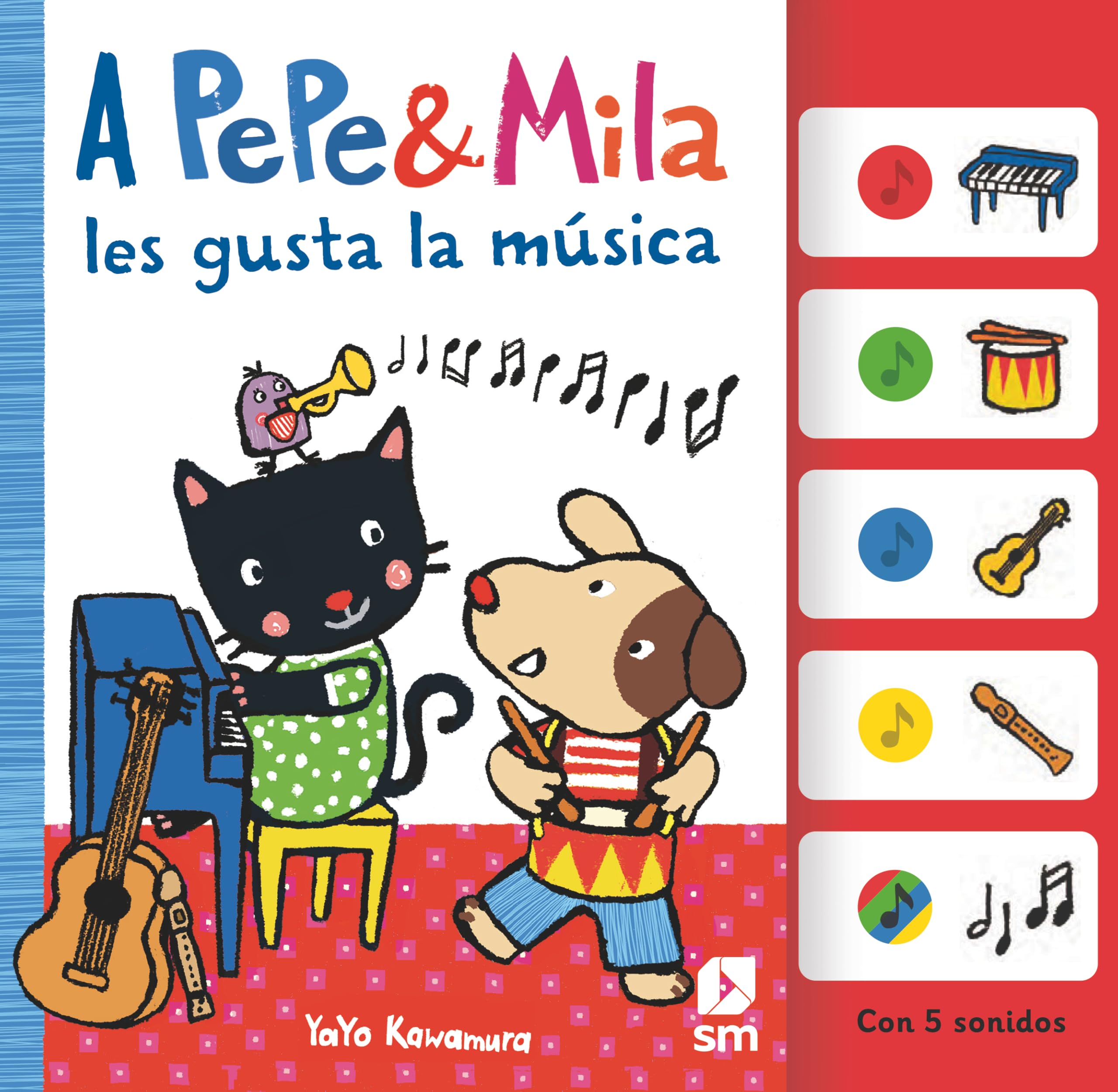 A Pepe y Mila les gusta la música Tiptoi & Games