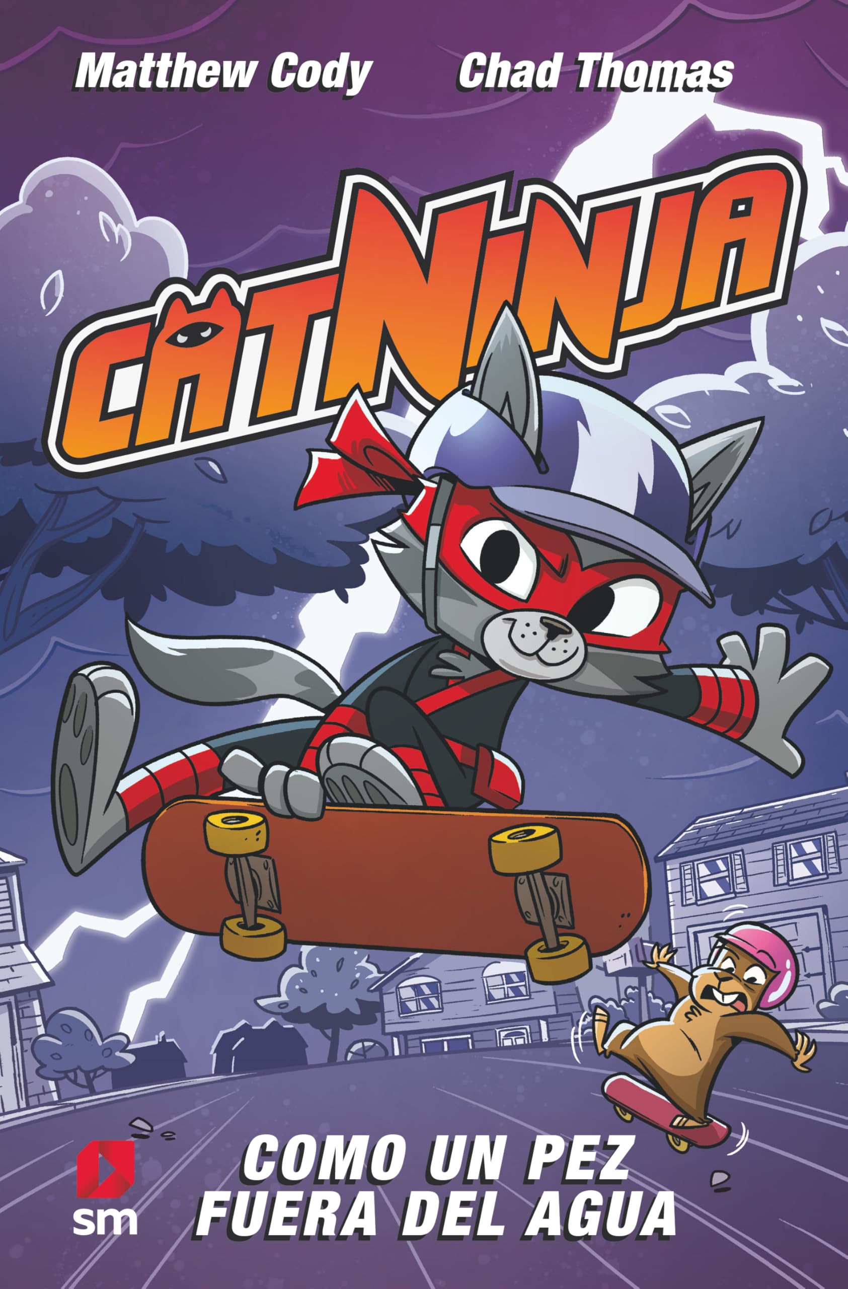 Catninja 4: Como un pez fuera del agua Manga