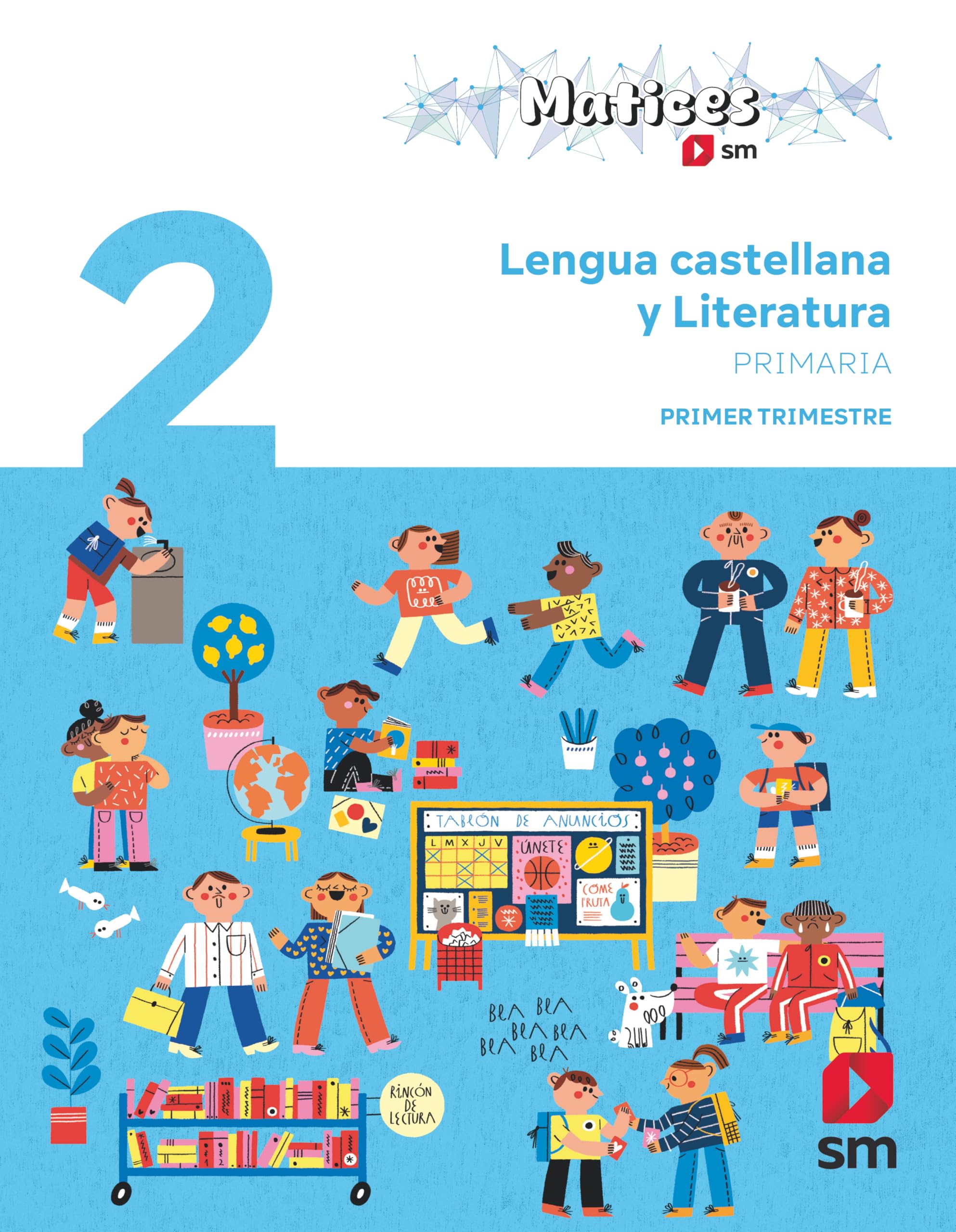 Lengua castellana y Literatura. 2 Primaria. Trimestral. Matices book