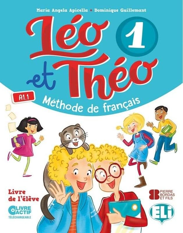 Léo et Théo 1. Livre de l'élève. A1.1. Murcia book