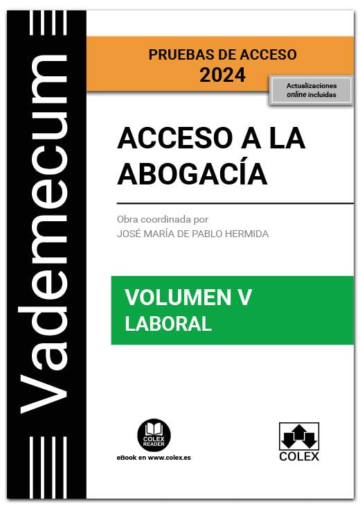 Acceso a la abogacía. Volumen V. Parte específica laboral (3.ª EDICIÓN) book
