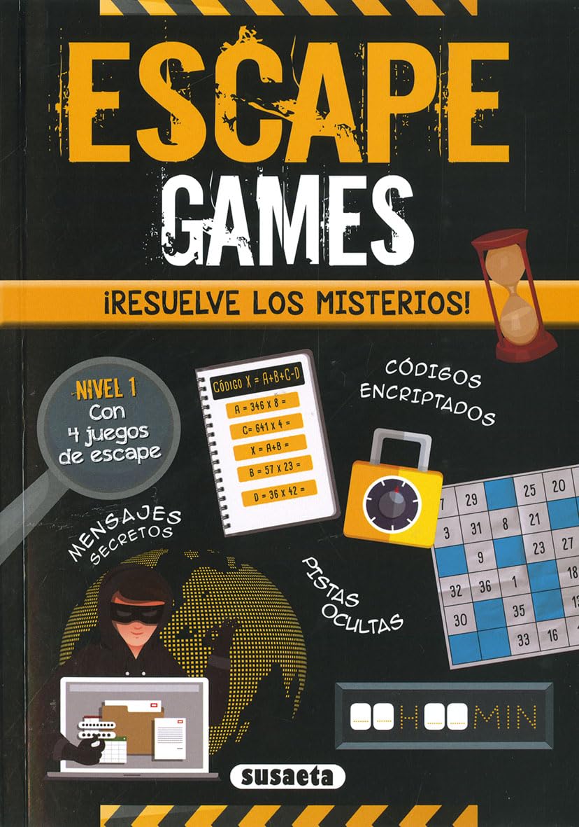 Escape Games. ¡Resuelve los misterios! Nivel 1 Tiptoi & Games