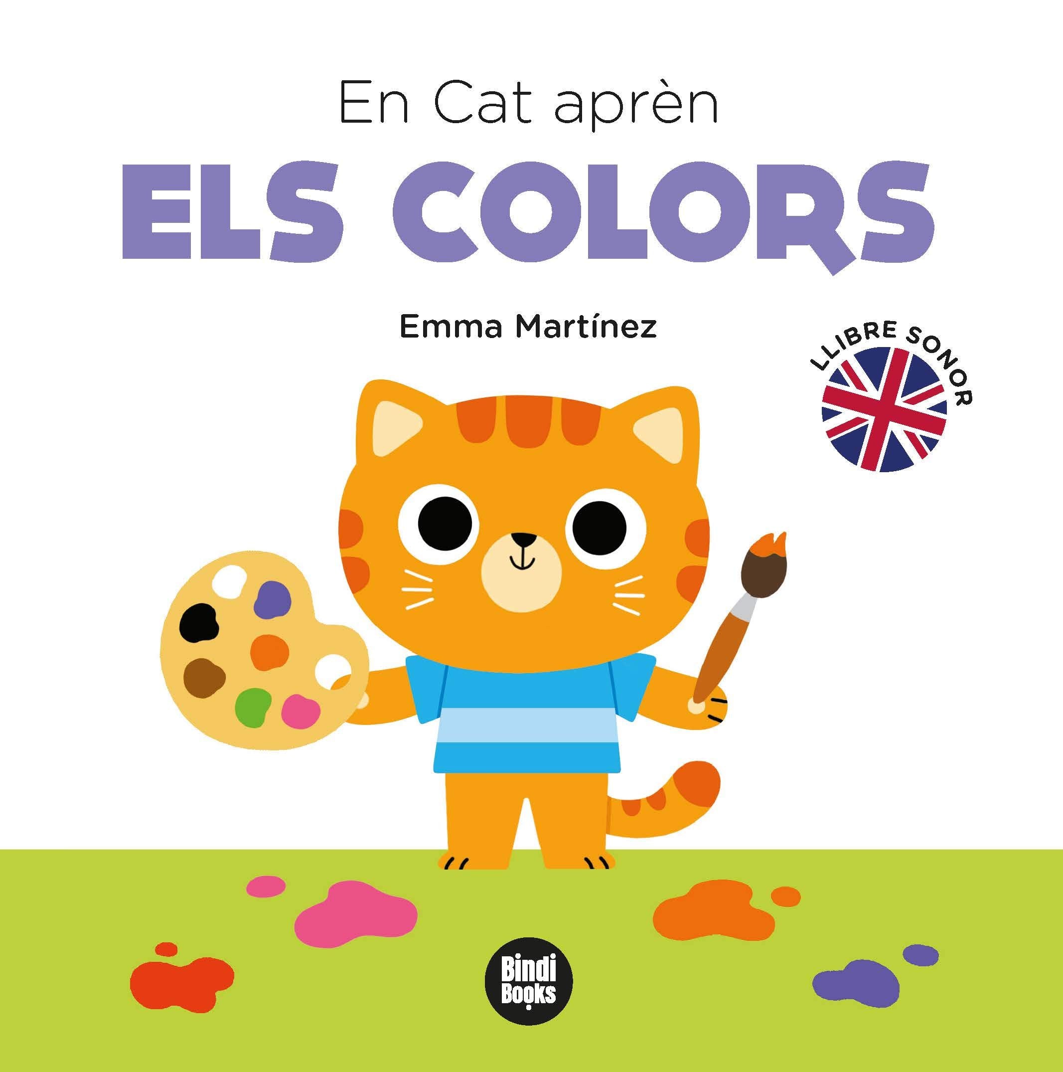 En Cat aprèn els colors: Llibre sonor book