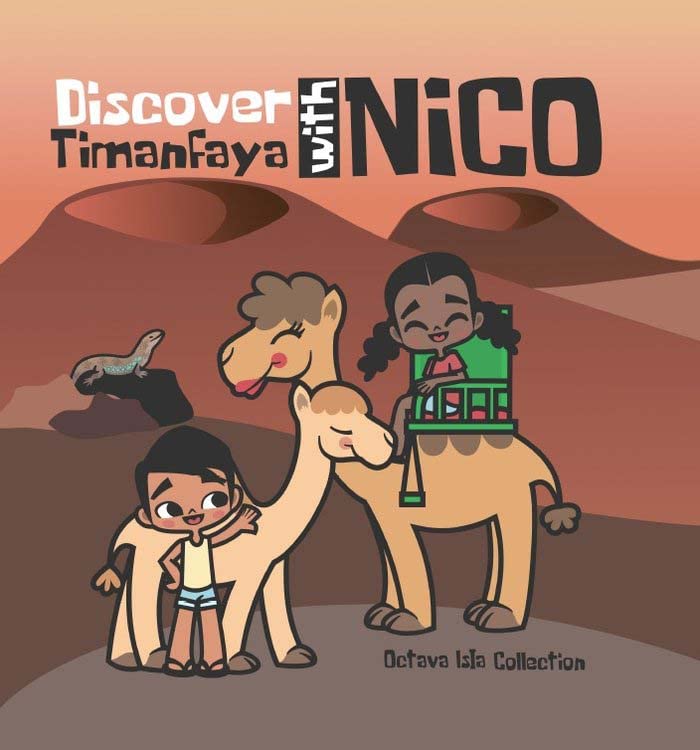 Discover Timanfaya with Nico book