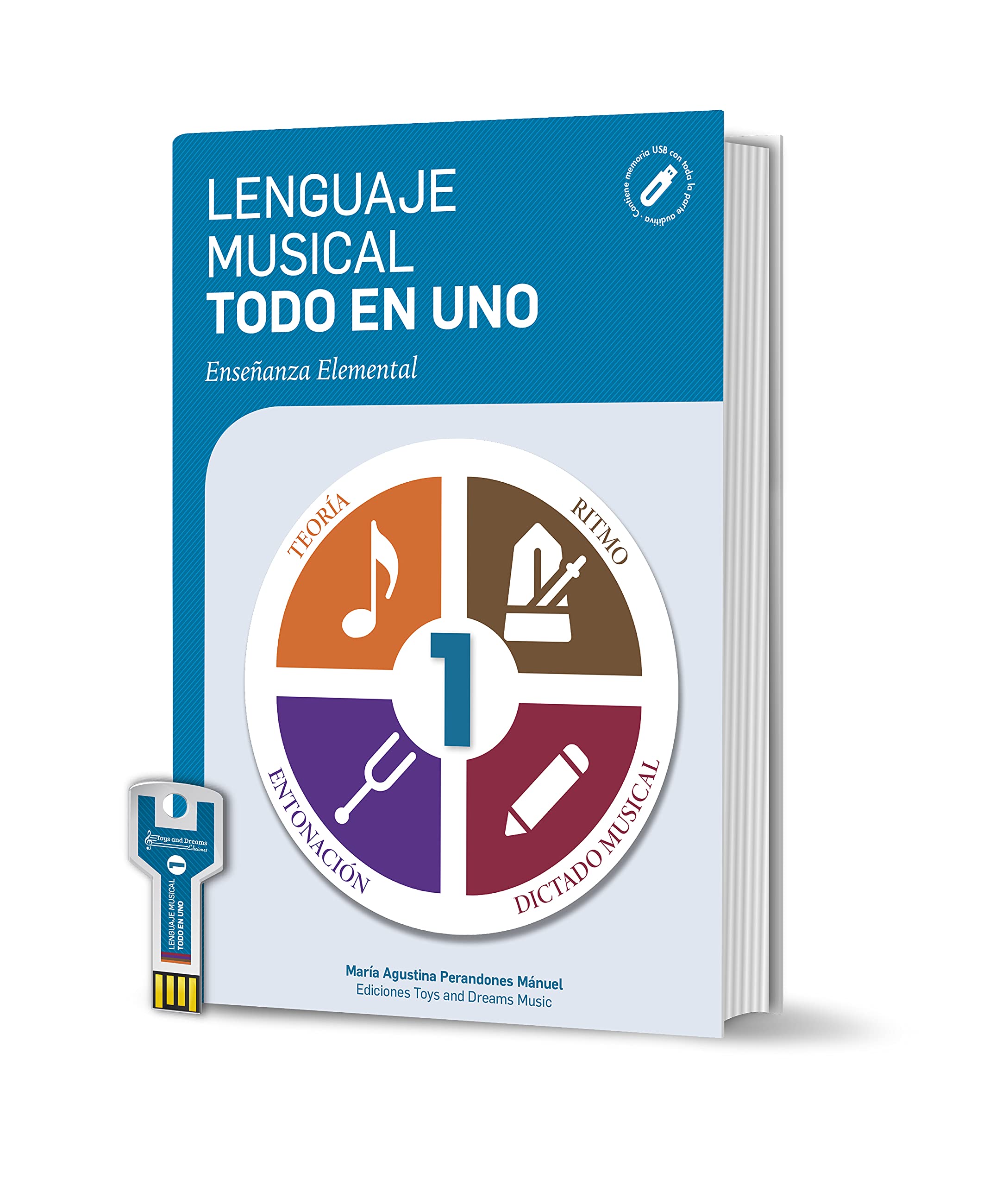 LENGUAJE MUSICAL TODO EN UNO 1º NIVEL book
