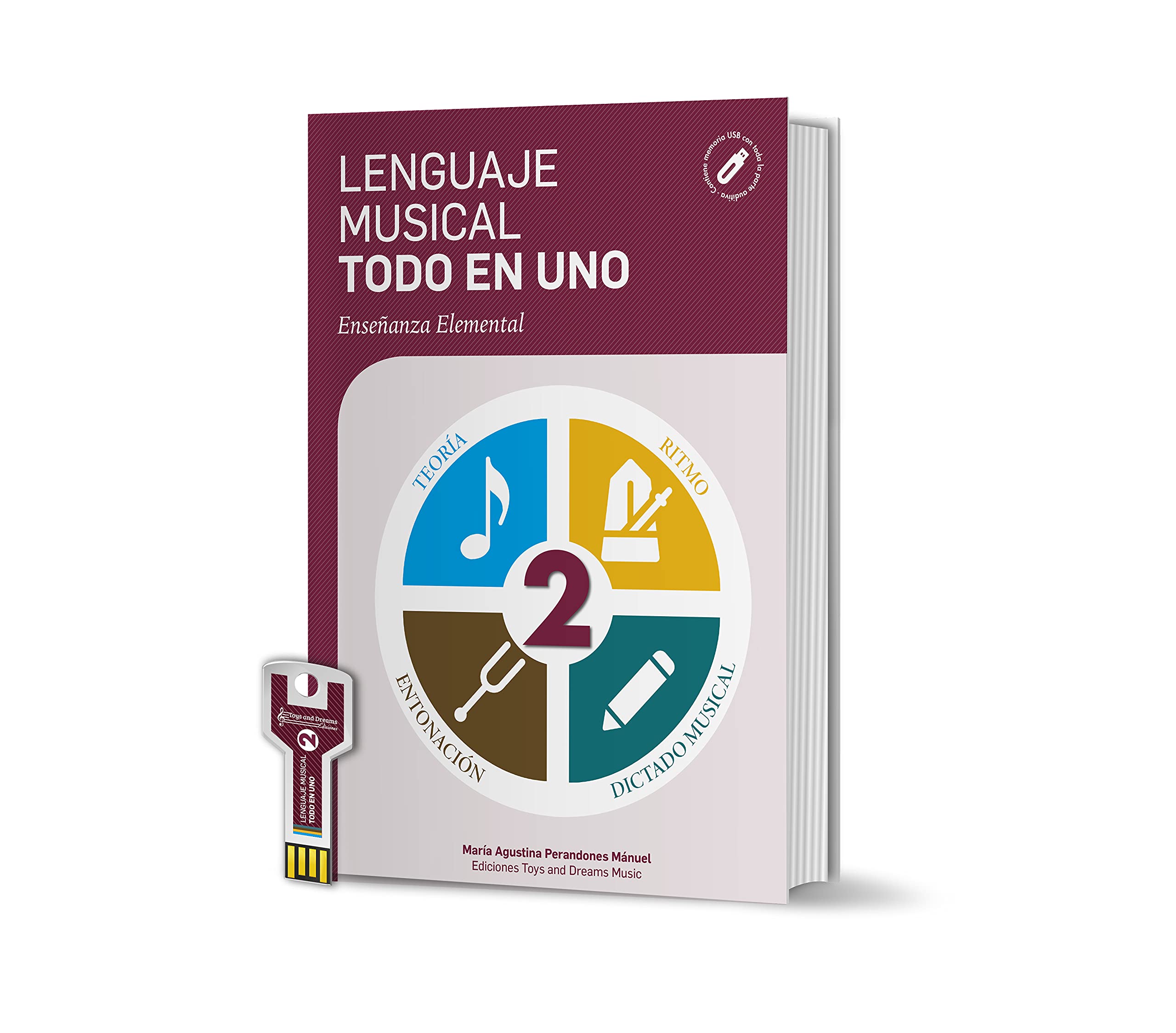 LENGUAJE MUSICAL TODO EN UNO 2º NIVEL book