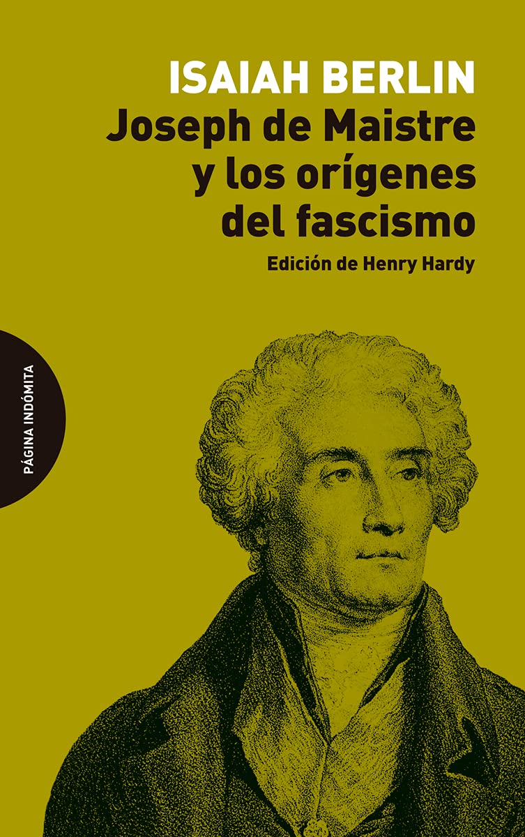 Joseph de Maistre y los orígenes del fascismo Philosophy
