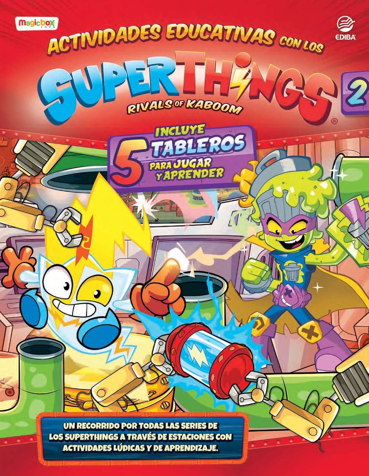 Actividades Educativas con los Superthings - Kazoom Kids Books