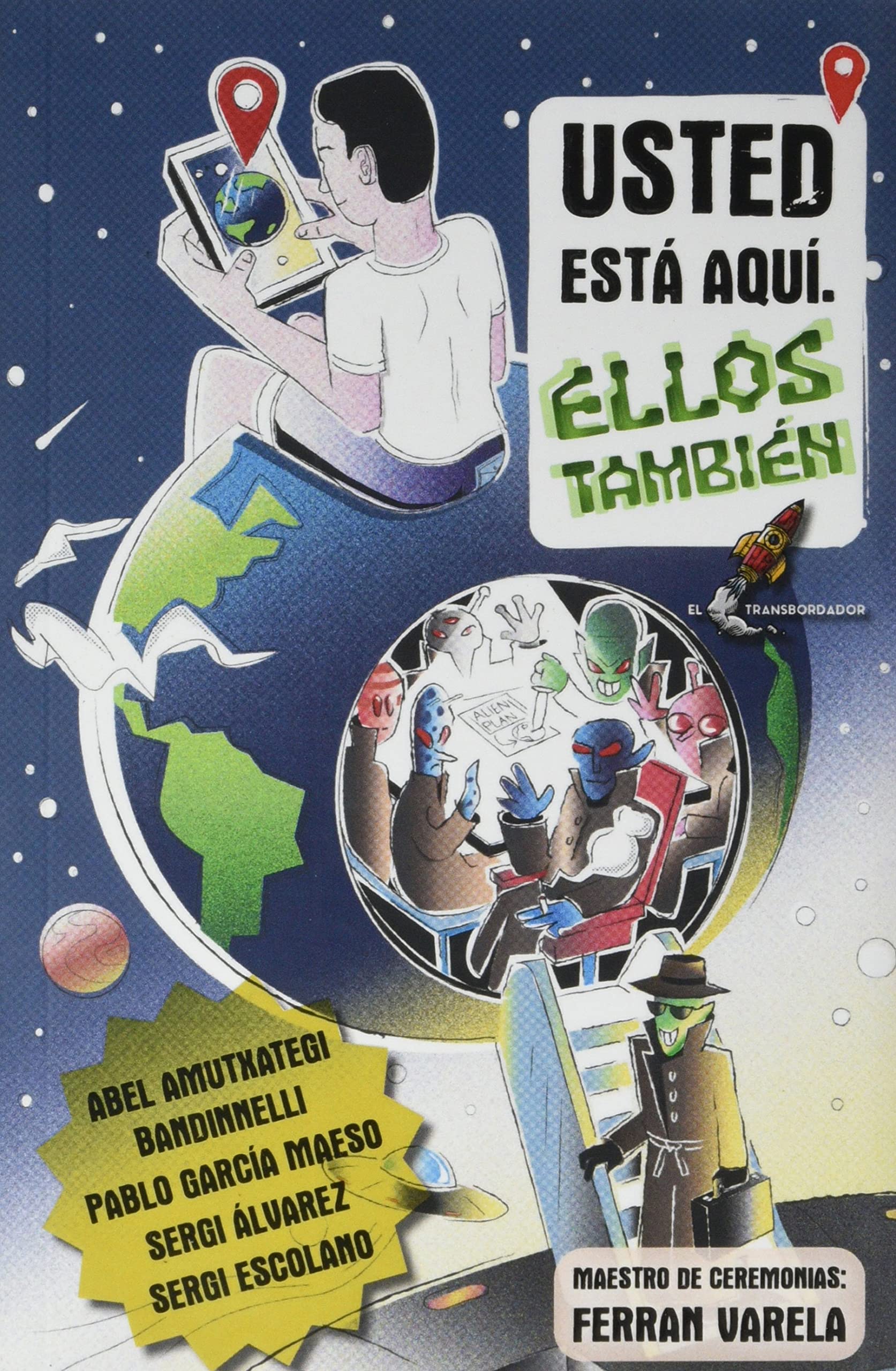 Usted está aquí. Ellos también book