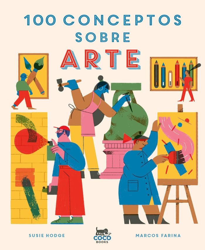 100 conceptos sobre arte Children's books