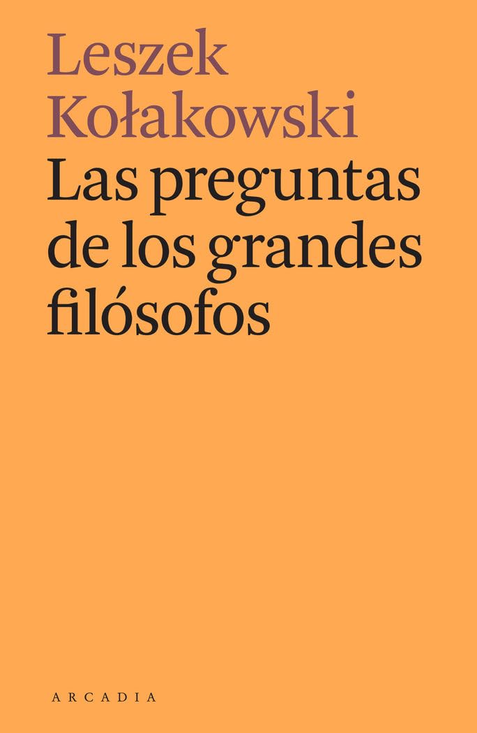 Las preguntas de los grandes filósofos book