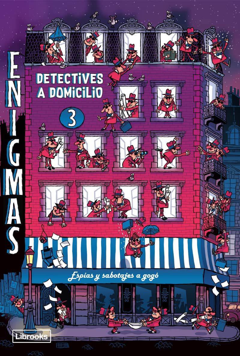 Enigmas. Detectives a domicilio 3: Espías y sabotajes a gogó book
