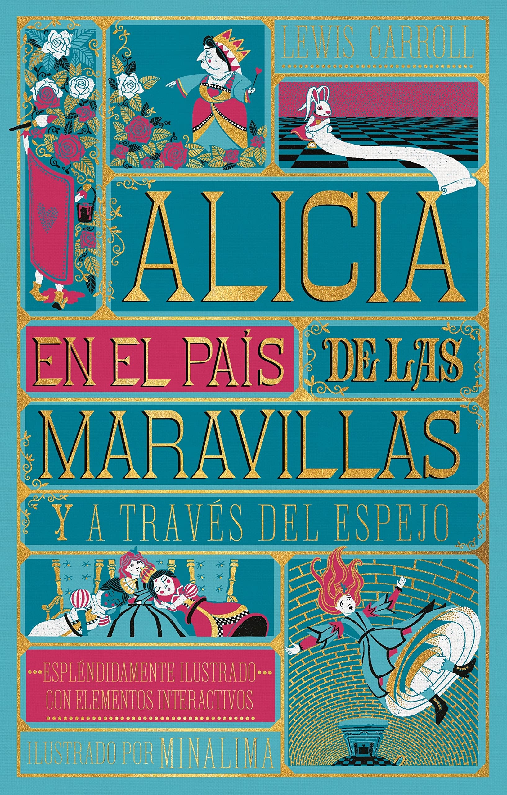 Alicia en el país de las maravillas: y Alicia a través del espejo book