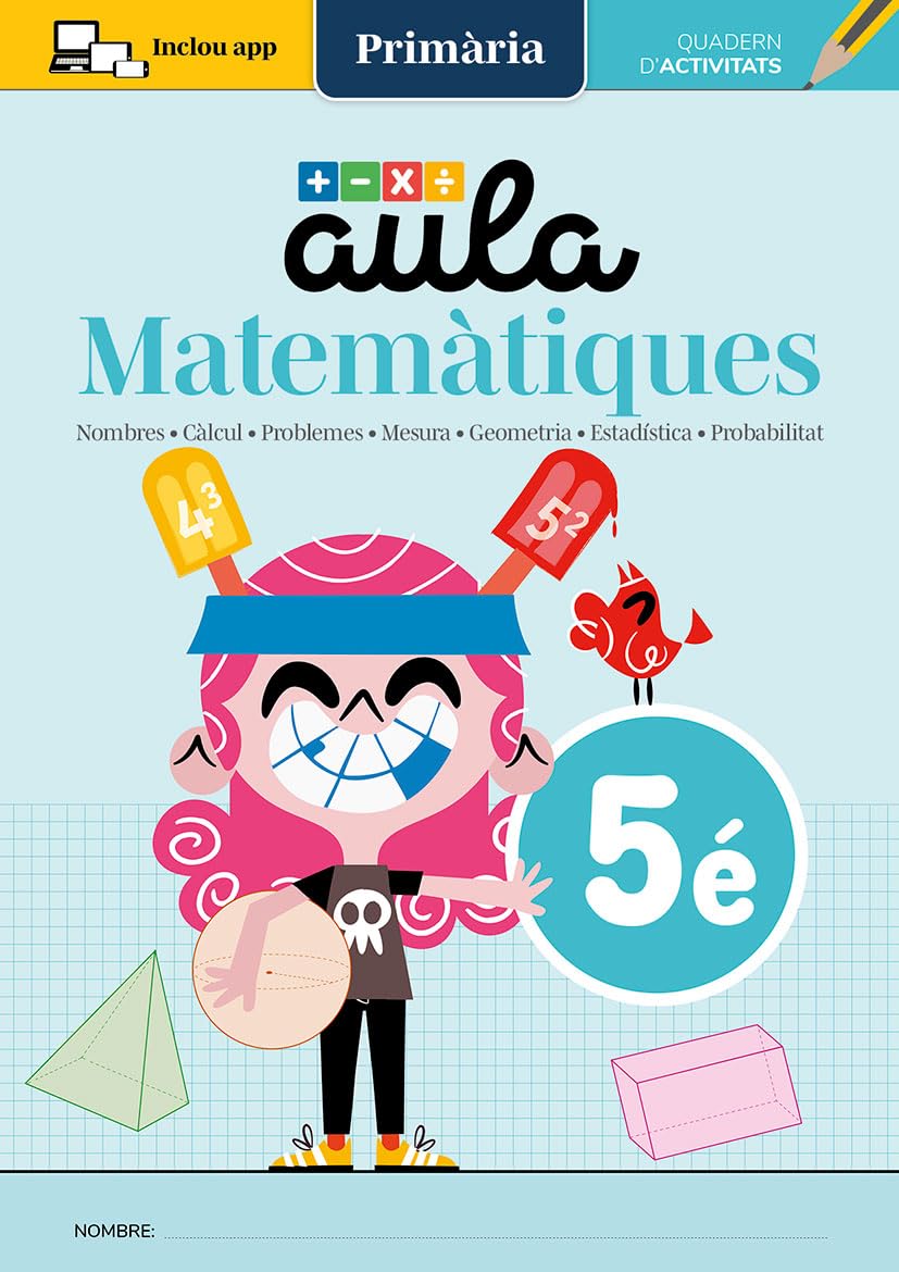 AULA MATEMÀTIQUES 5: Exercicis de Primària Professional & Reference Books