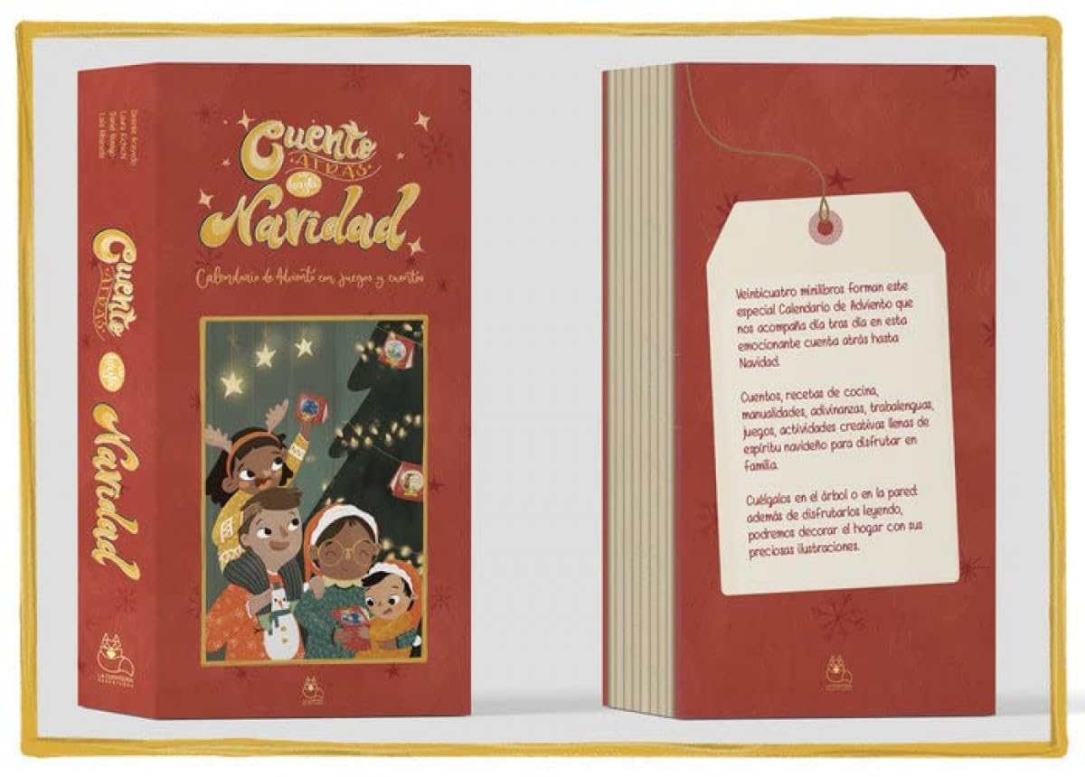 Cuento atrás hasta Navidad , Calendario de adviento con juegos y cuentos Non-fiction