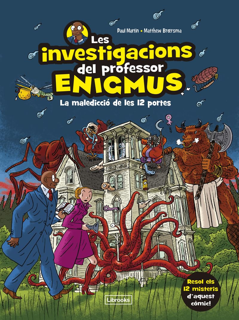Les investigacions del professor Enigmus: La maledicció de les 12 portes (Imagina) Manga