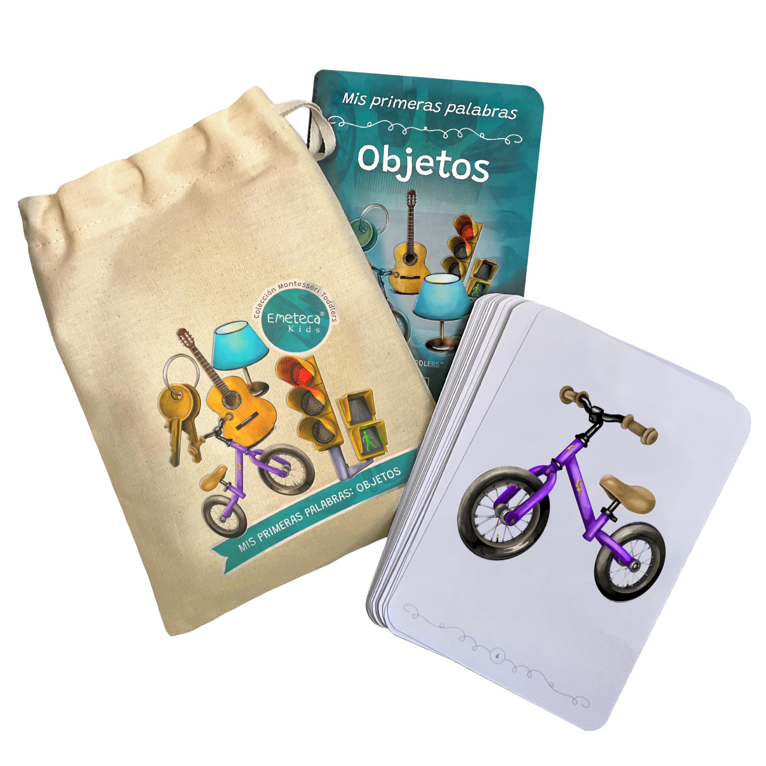 Mis primeras palabras: Objetos: 32 tarjetas educativas para el aprendizaje plurilingüe en la niñez y guía informativa destinada a la familia (Montessori Toddlers, Band 4) Foreign Languages ​​& Dictionaries