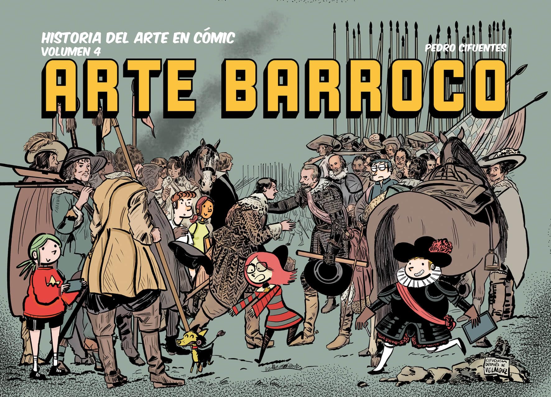 Historia del arte en cómic. Arte Barroco Manga