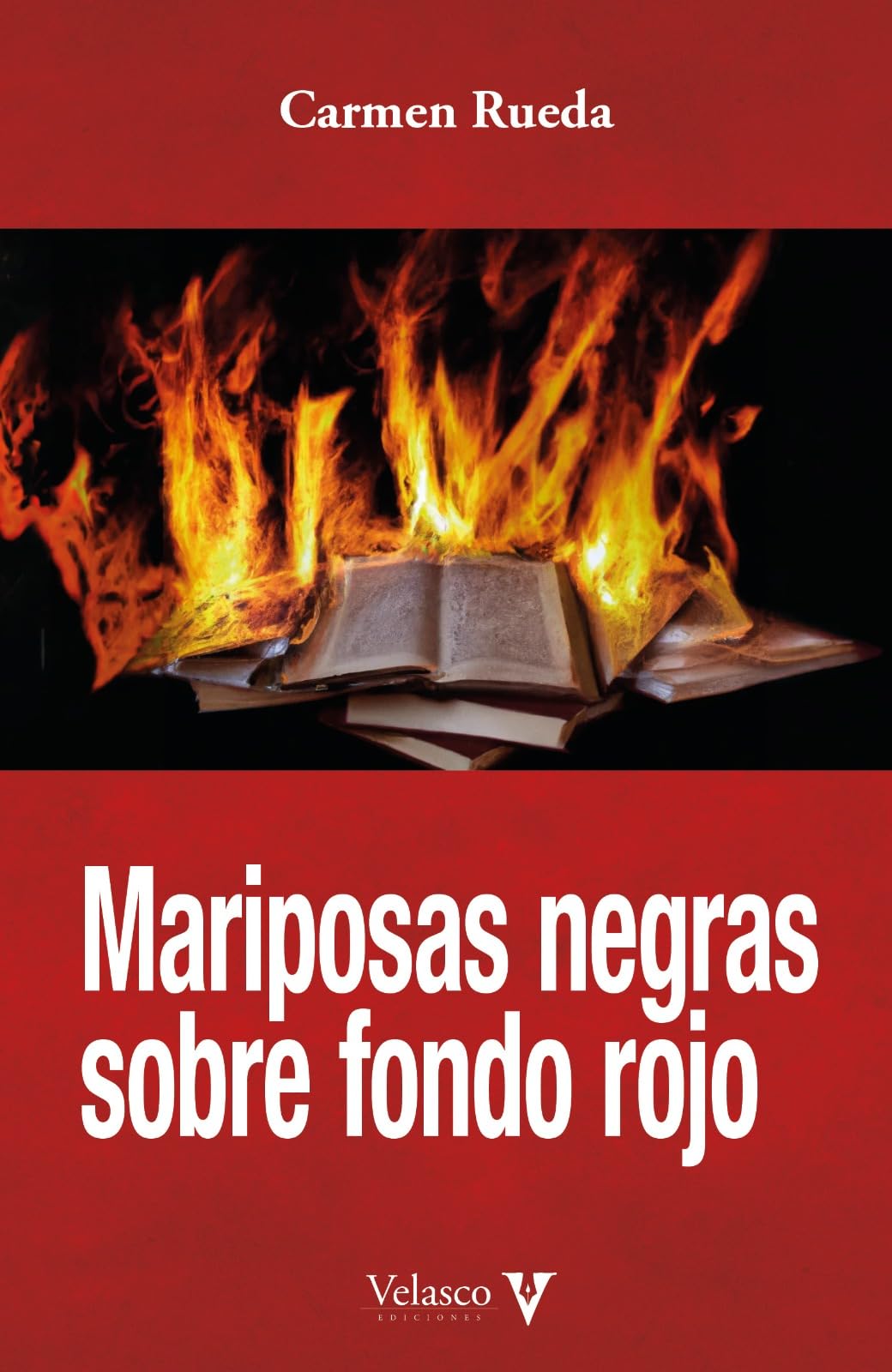 Mariposas negras sobre fondo rojo Contemporary literature