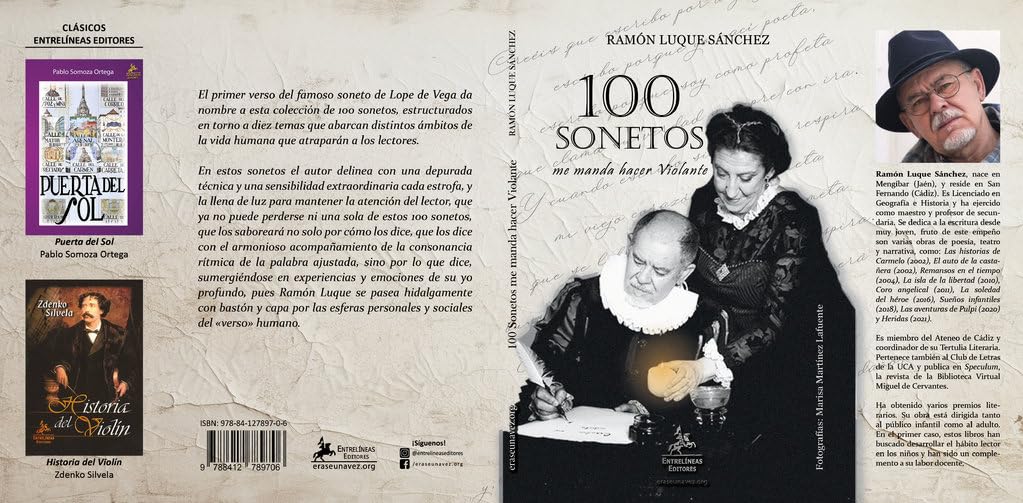 100 Sonetos me manda hacer Violante book