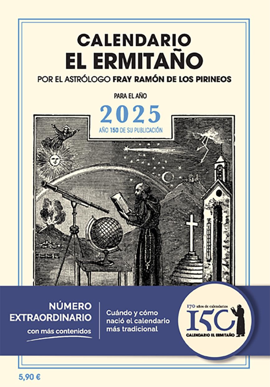 Calendario del Ermitaño, 2025 (Calendario el Ermitaño, Band 150) Reference Books