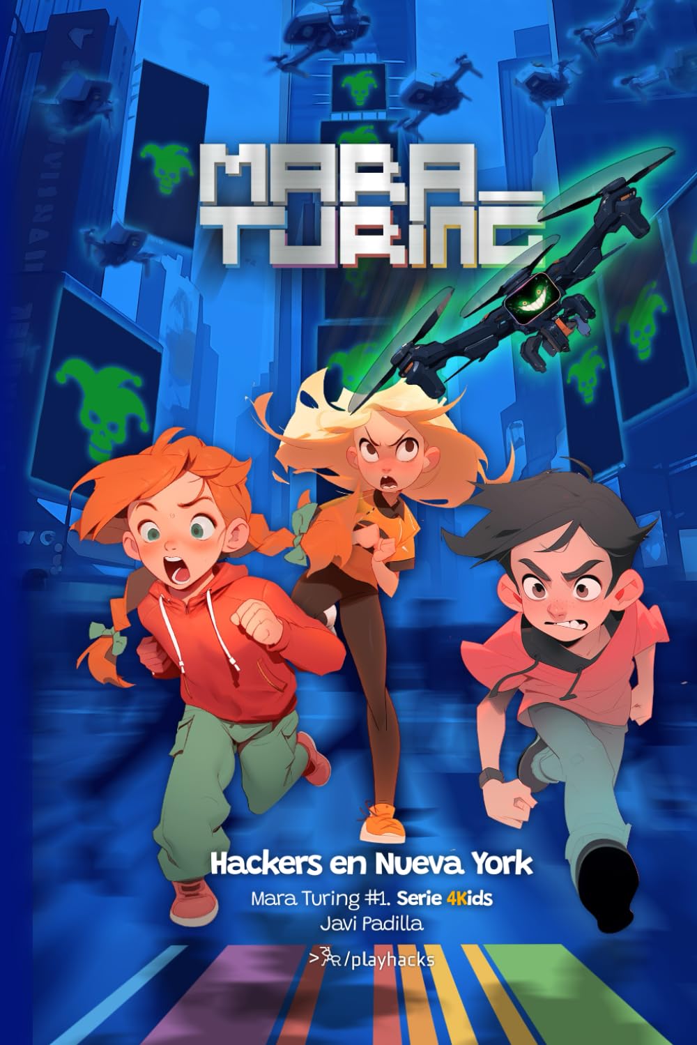 Hackers en Nueva York: Mara Turing #1 (Serie 4Kids) Manga