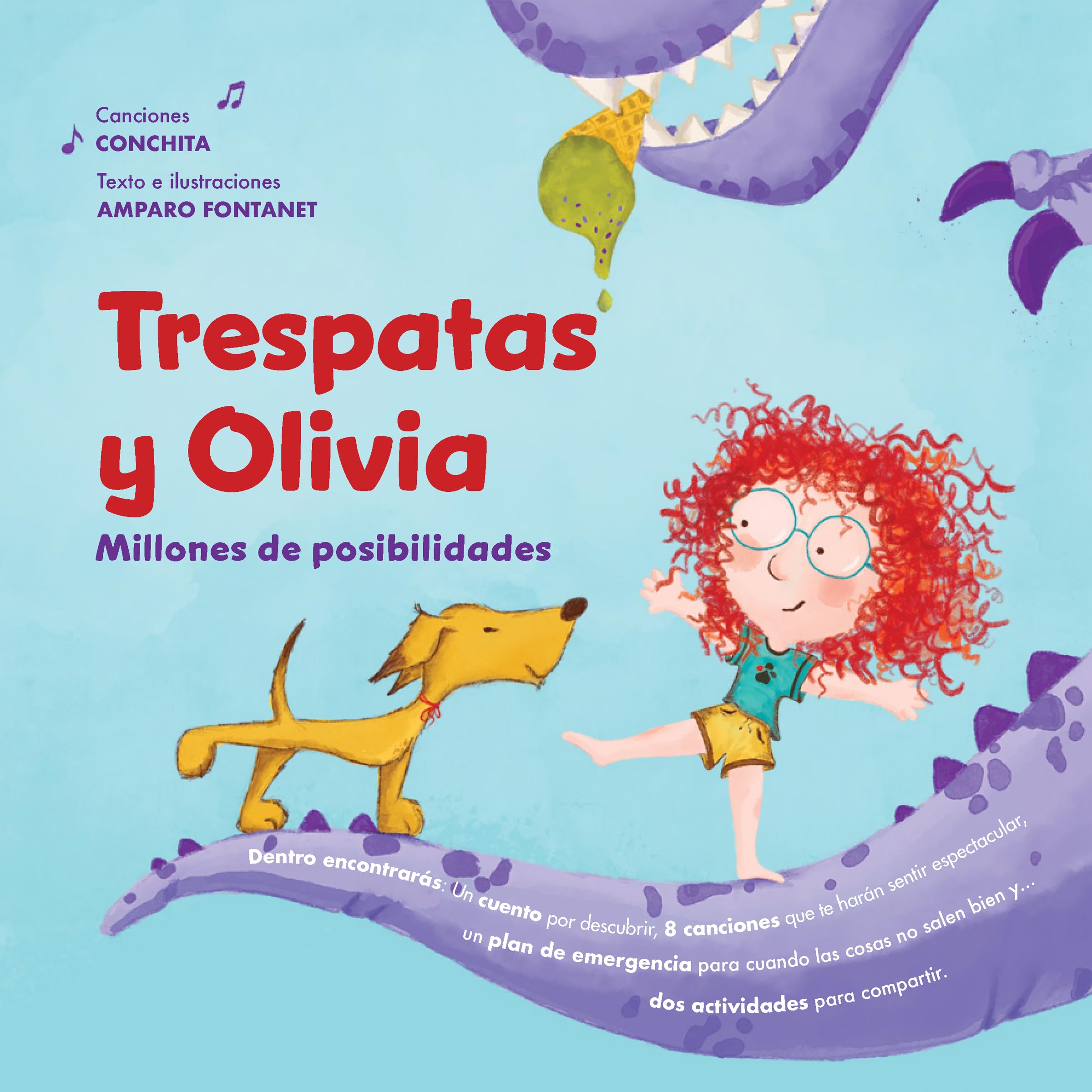 Trespatas Y Olivia en Un Millon De Posibilidades cd