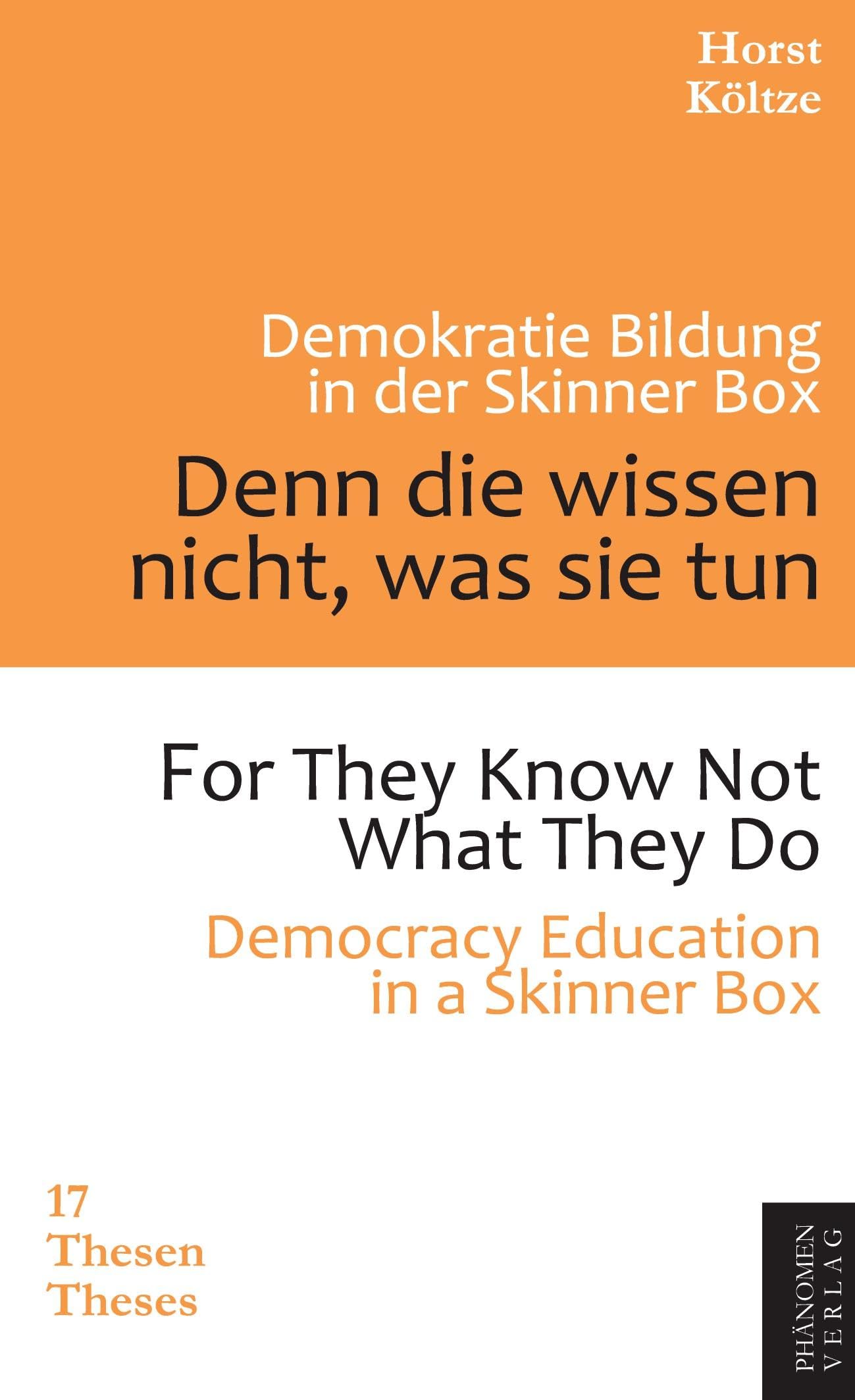 Denn die wissen nicht was sie tun General education