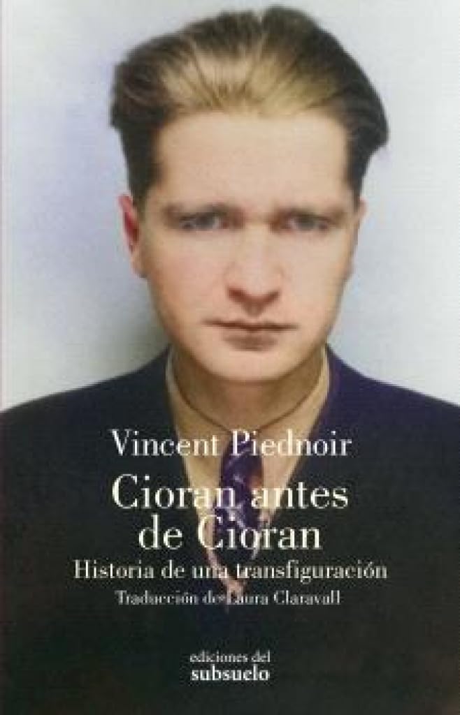 Cioran antes de Cioran Contemporary literature