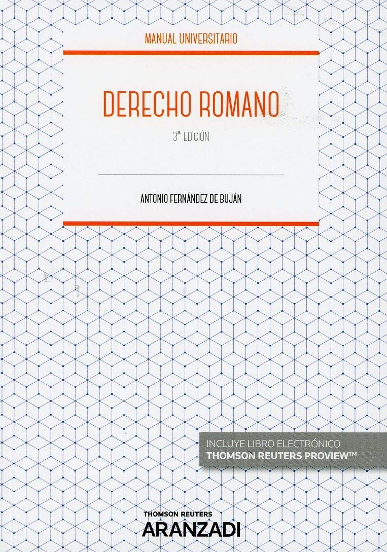 Derecho Romano (Papel + e-book) book