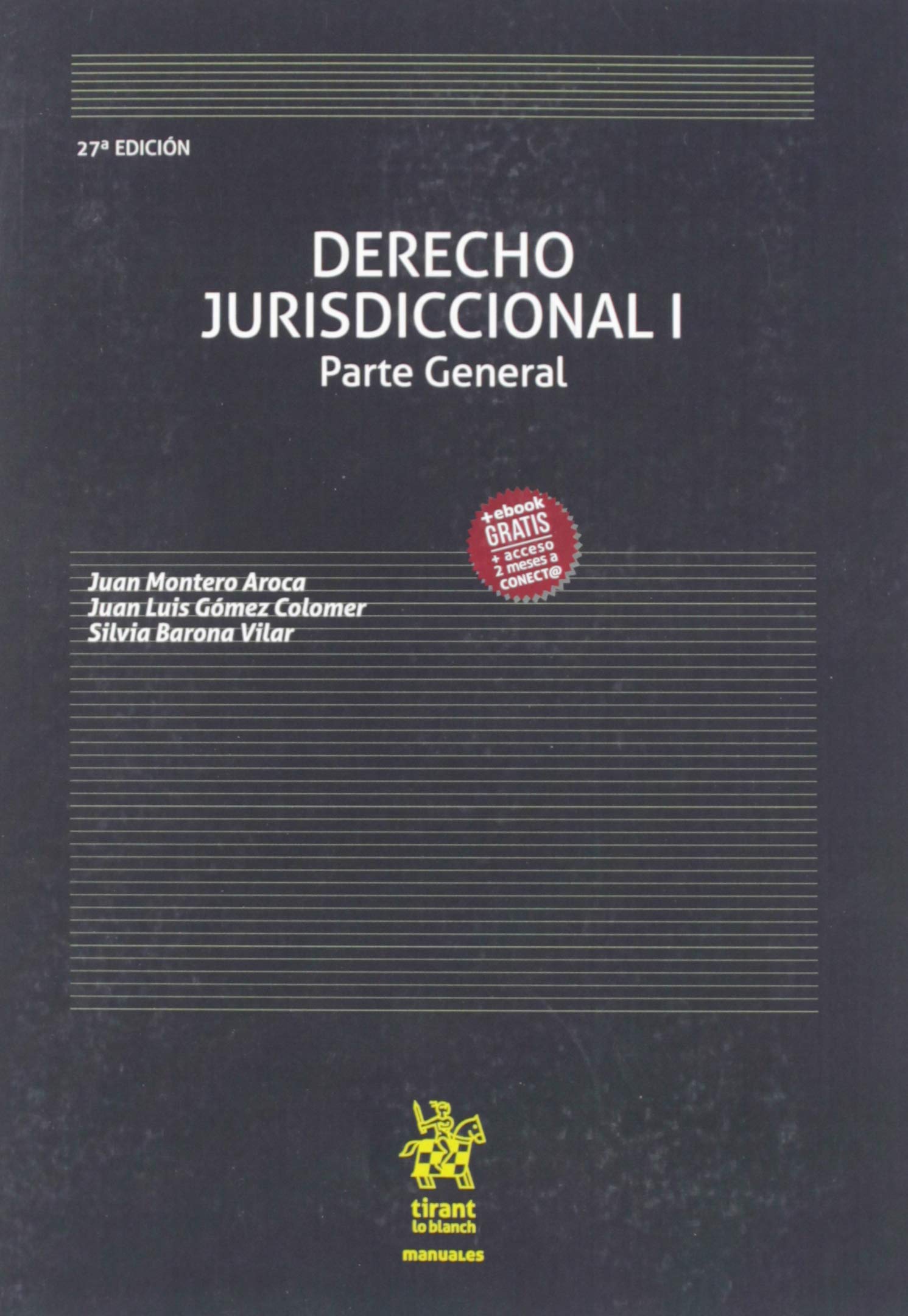 Derecho jurisdiccional I: Parte general, 27 edición book