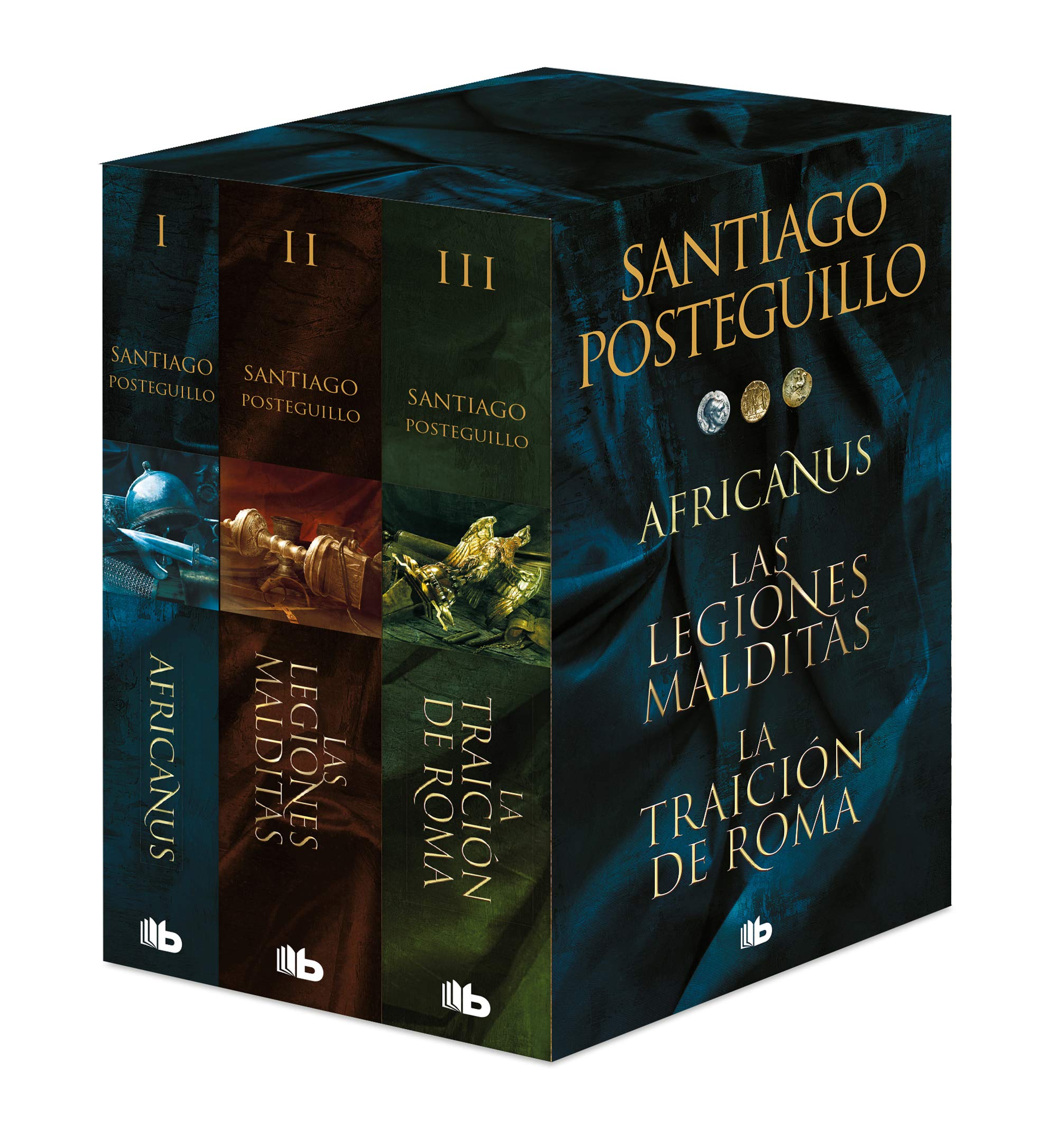 Estuche Trilogía Africanus / The Africanus Trilogy. 3-Pack Edition: El hijo del consul / Las legiones malditas / La traición de Roma/ The Consul's Son / The Cursed Legions / The Betrayal of Rome Action & Adventure