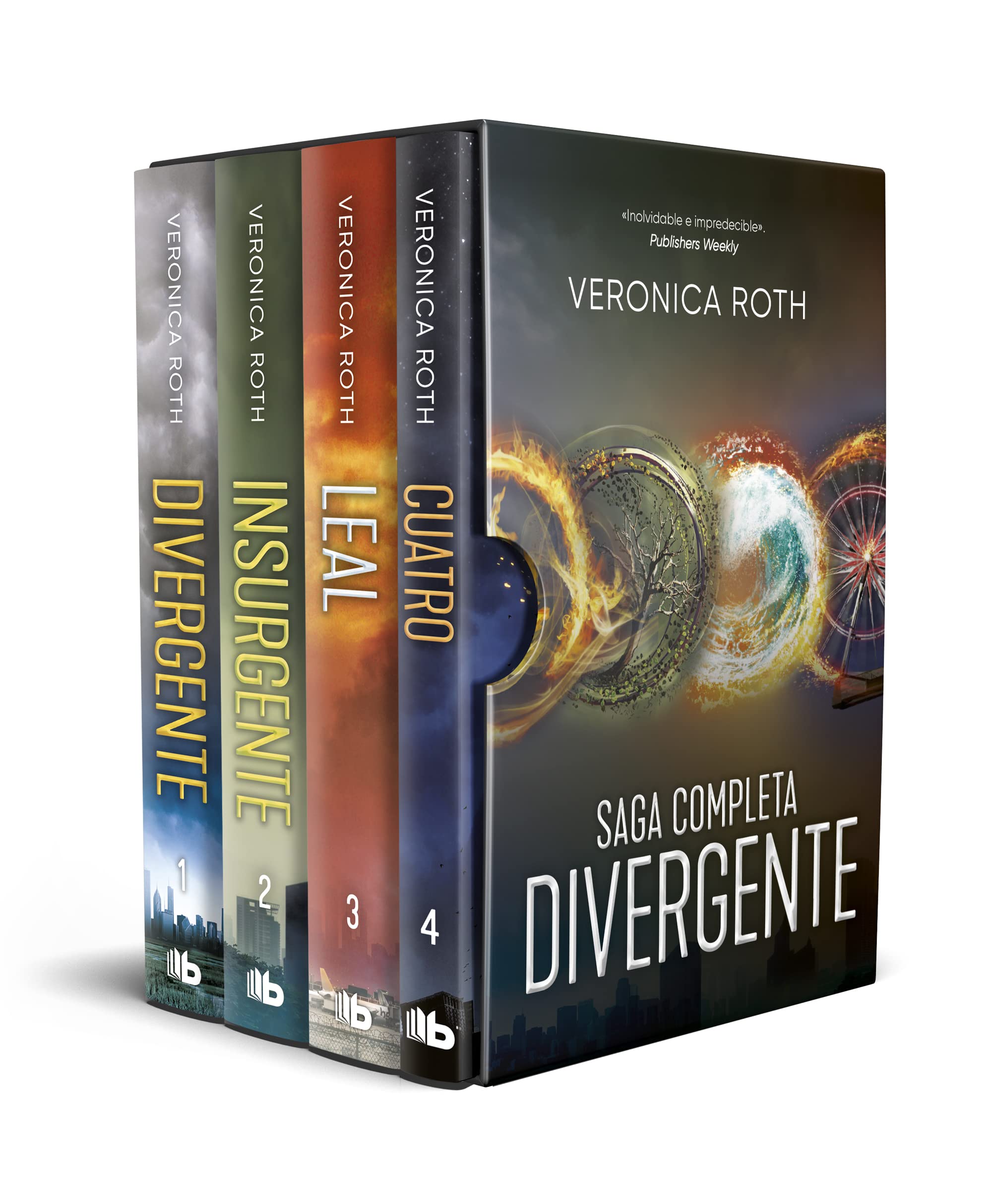 Divergente - Divergente (estuche con: Divergente | Insurgente | Leal | Cuatro) (Ficción) Fiction