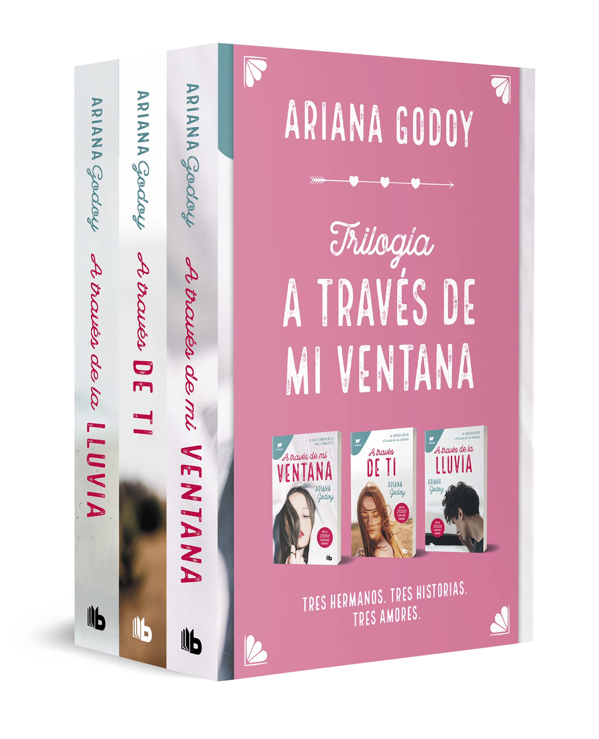 Trilogía A través de mi ventana (edición pack con: A través de mi ventana | A través de ti | A través de la lluvia) (Ficción) Eroticism