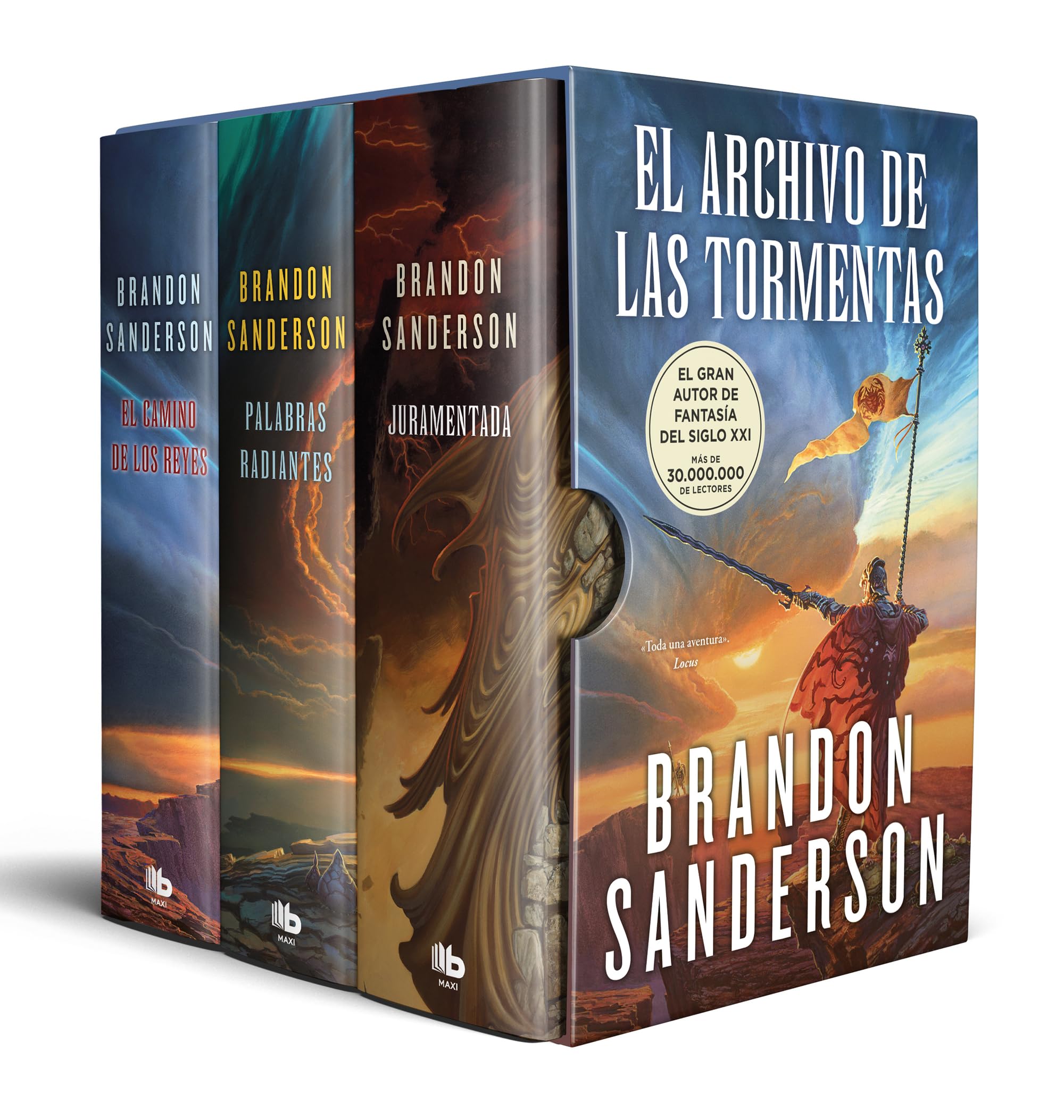 El Archivo de las Tormentas (estuche con: El camino de los reyes | Palabras radiantes | Juramentada) (Ficción) Essays & Short Stories