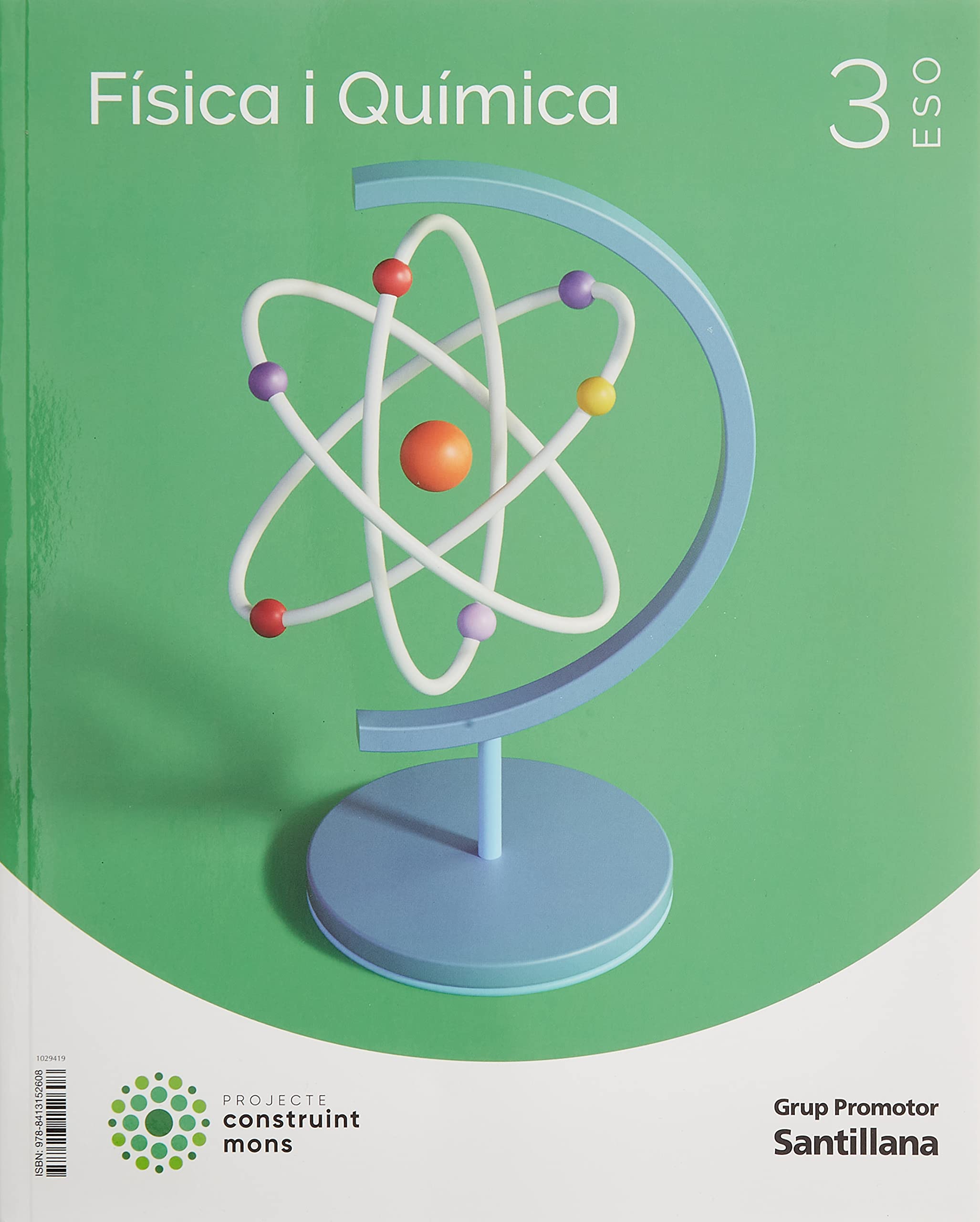 FISICA I QUIMICA 3 SEC CONSTRUINT MONS book