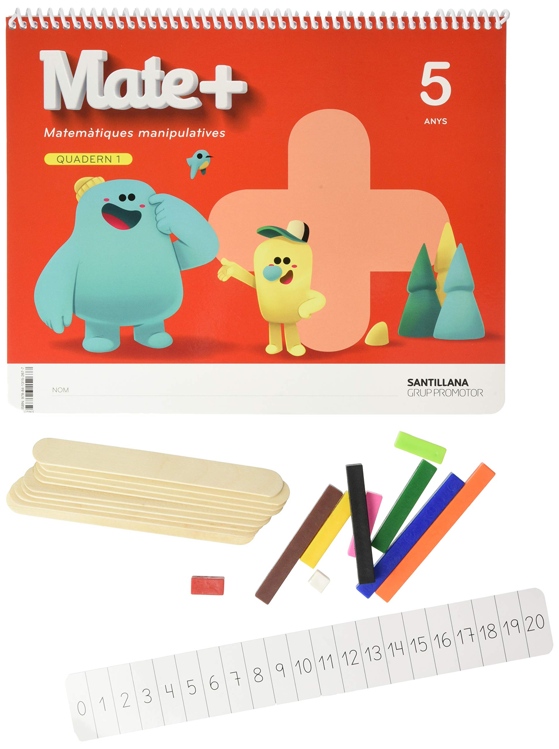 MATE+ MATEMATIQUES MANIPULATIVES 5 ANYS Non-fiction