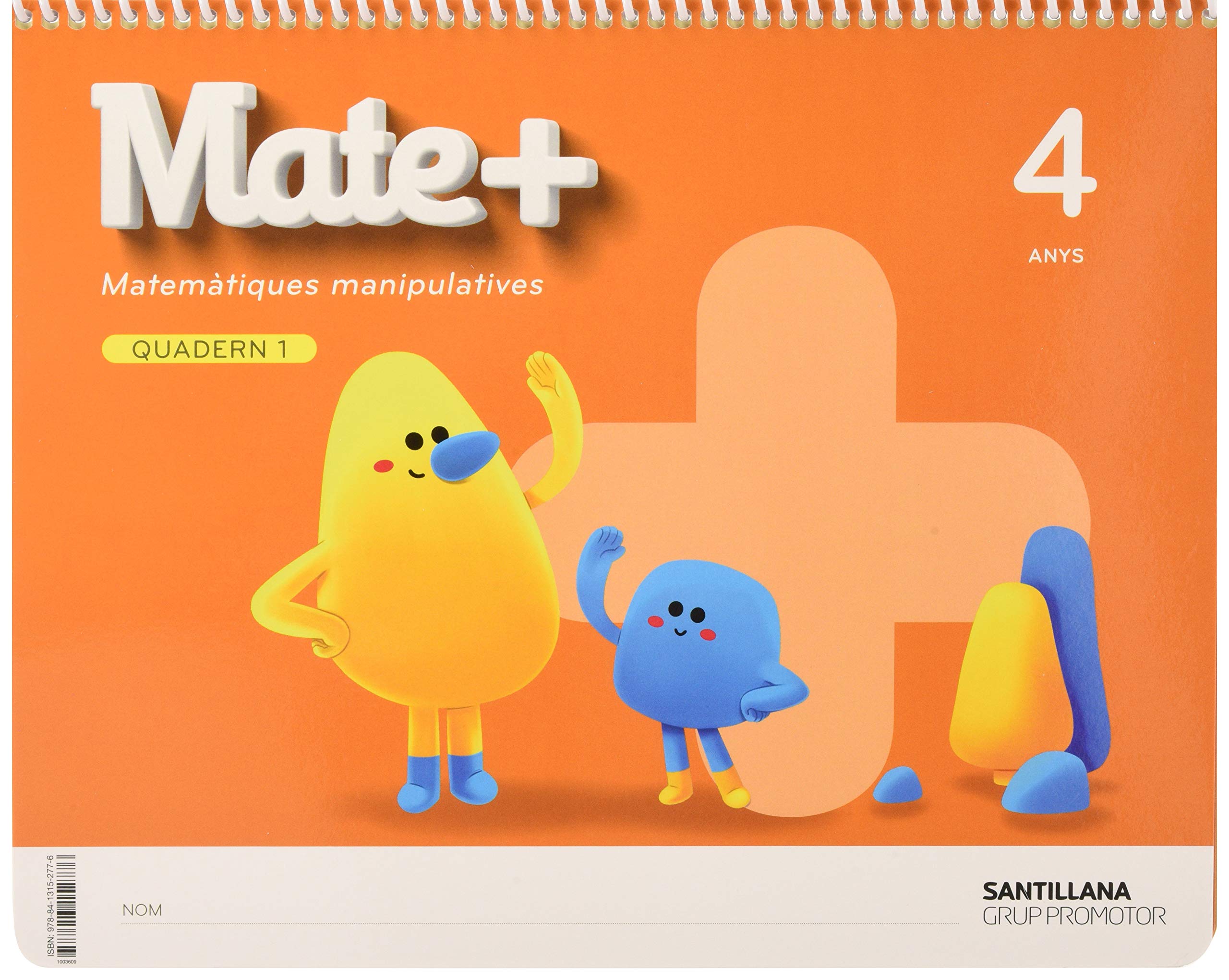 MATE+ MATEMATIQUES MANIPULATIVES 4 ANYS Non-fiction
