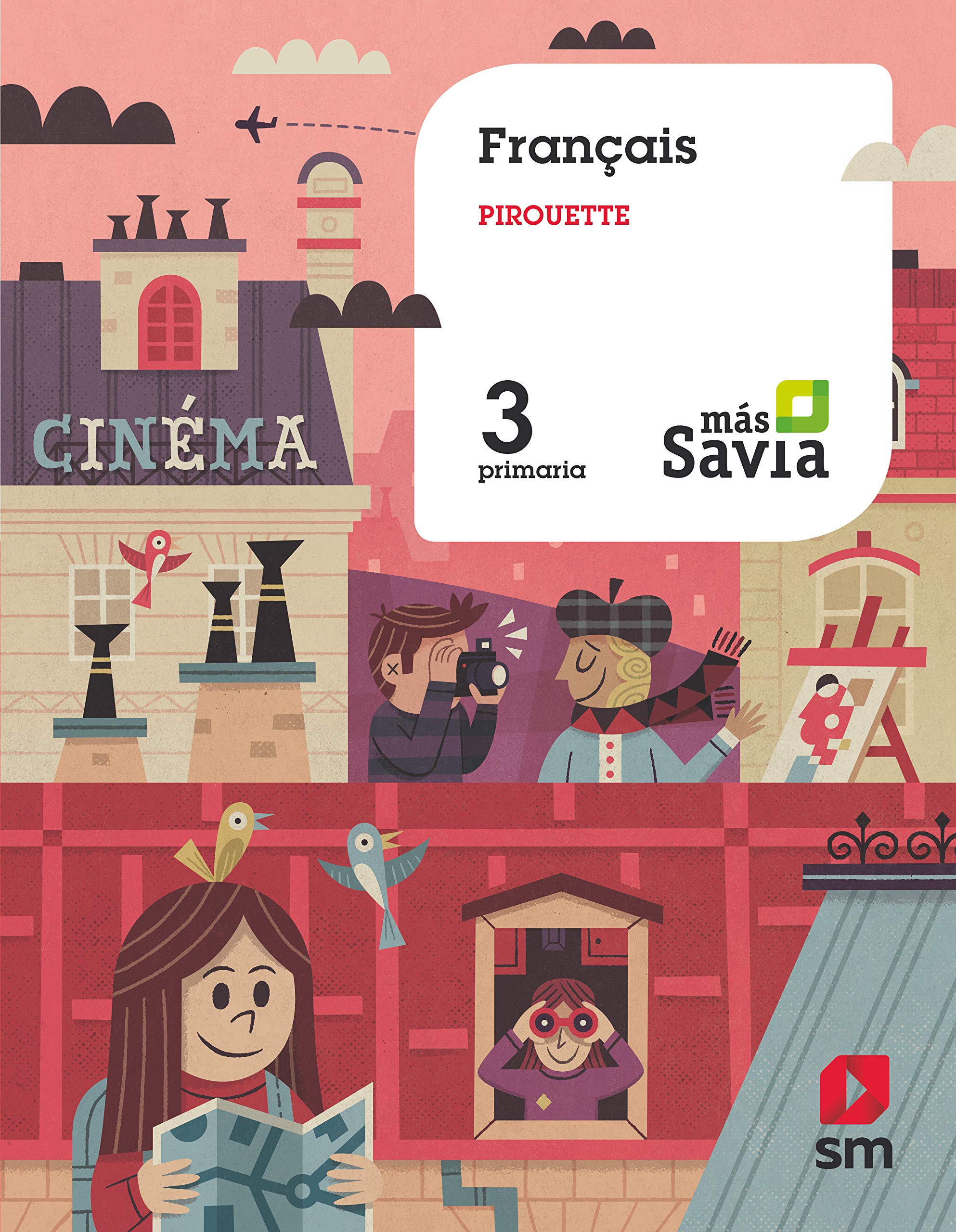 Francés Pirouette. 3 Primaria. Más Savia book