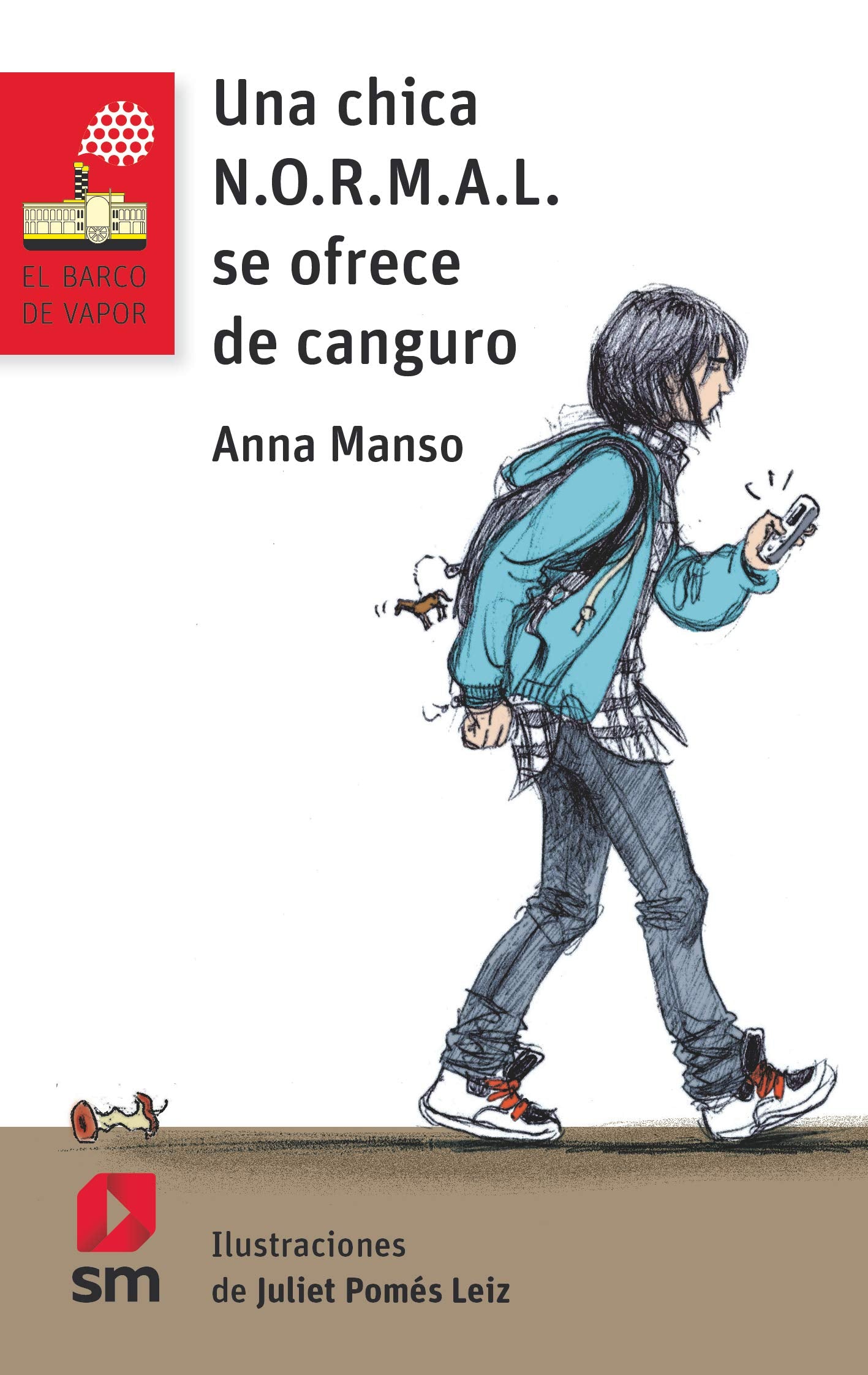 Una chica N.O.R.M.A.L se ofrece de canguro book