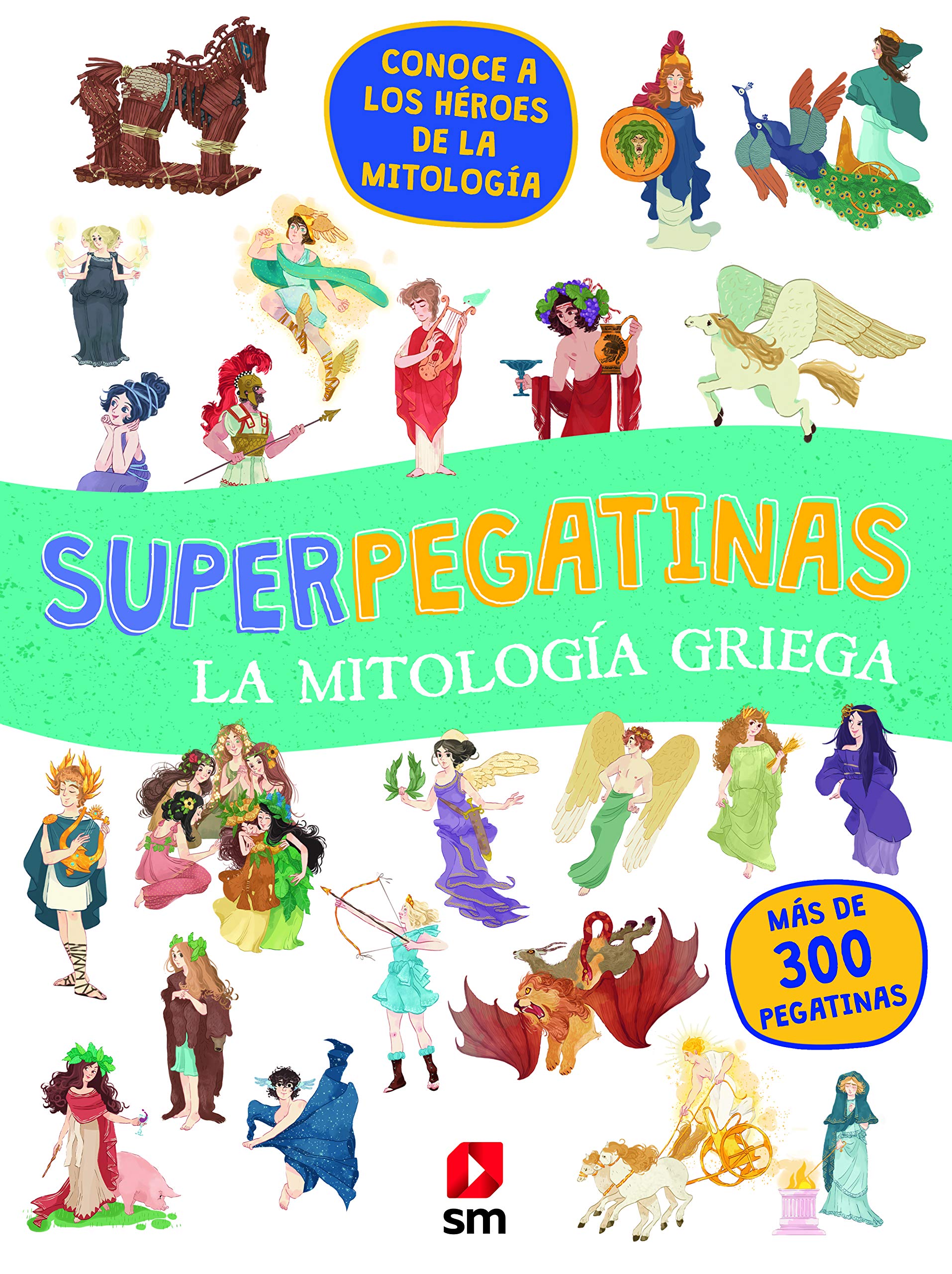 Superpegatinas La mitología griega Tiptoi & Games