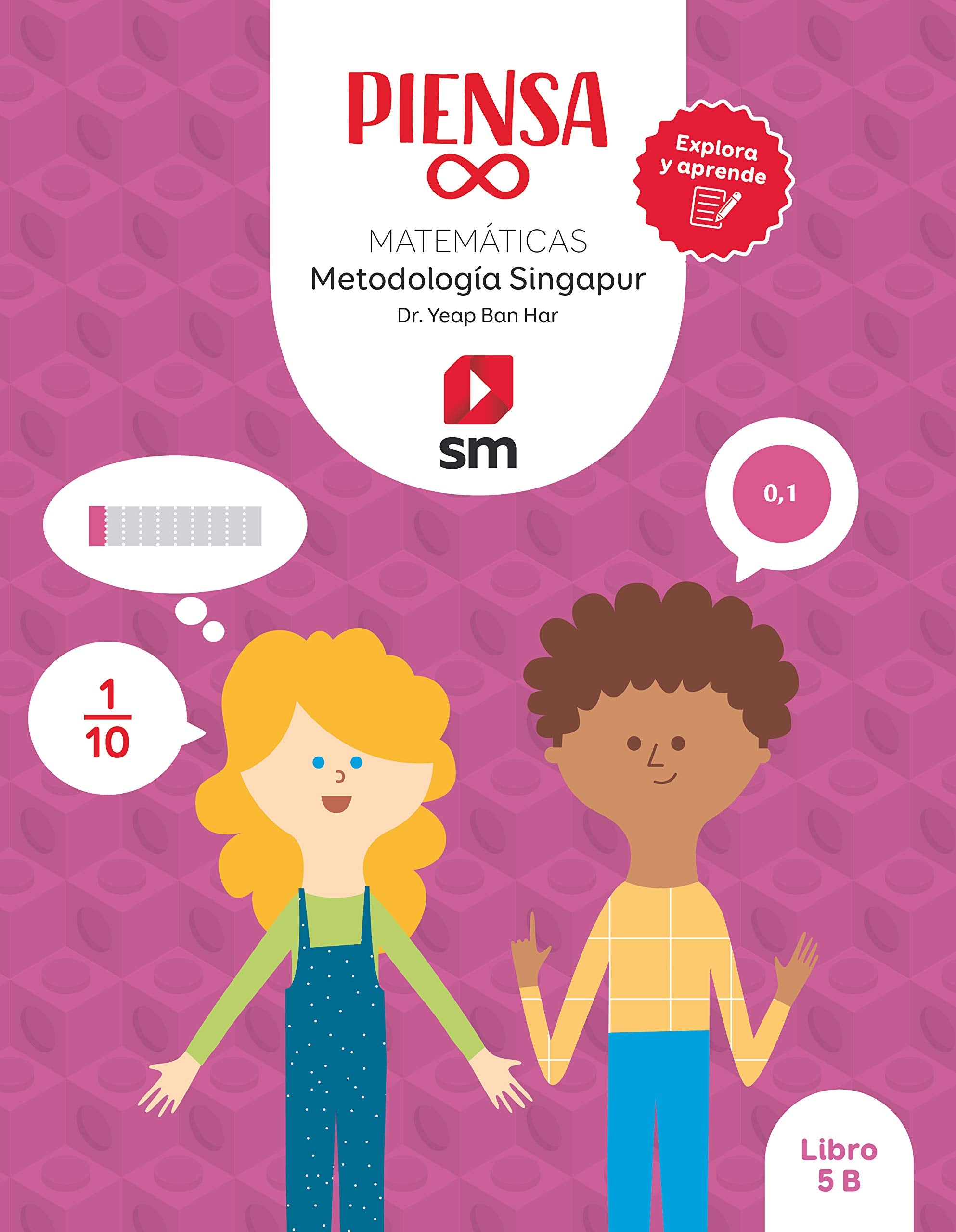 Libro. Piensa infinito. Matemáticas. Metodología Singapur. Explora y aprende. 5 Primaria Non-fiction