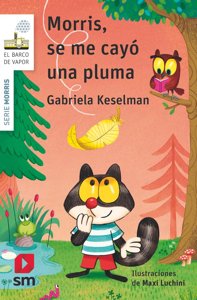 Morris, se me cayó una pluma book