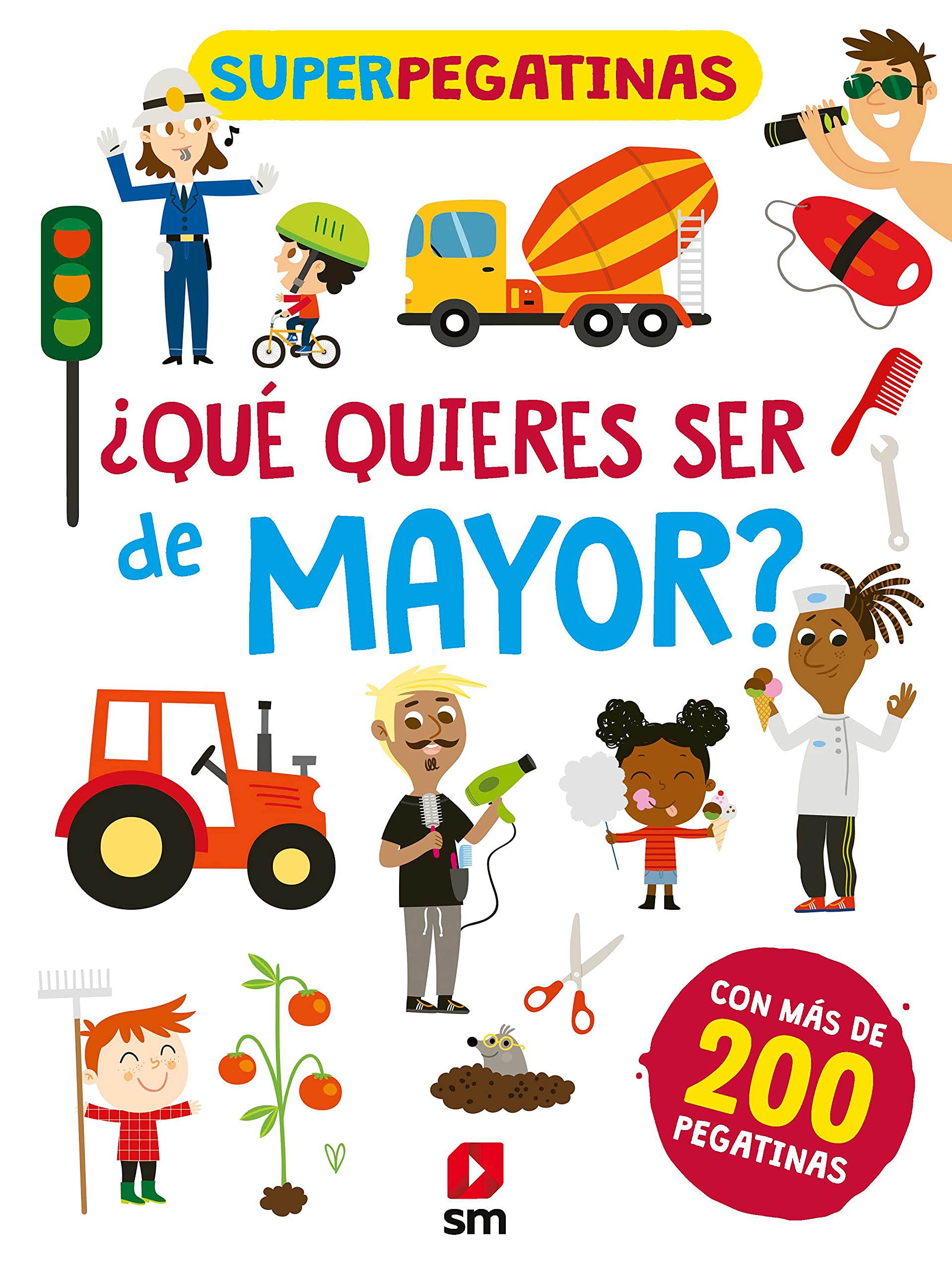 ¿Qué quieres ser de mayor? (Superpegatinas) Tiptoi & Games