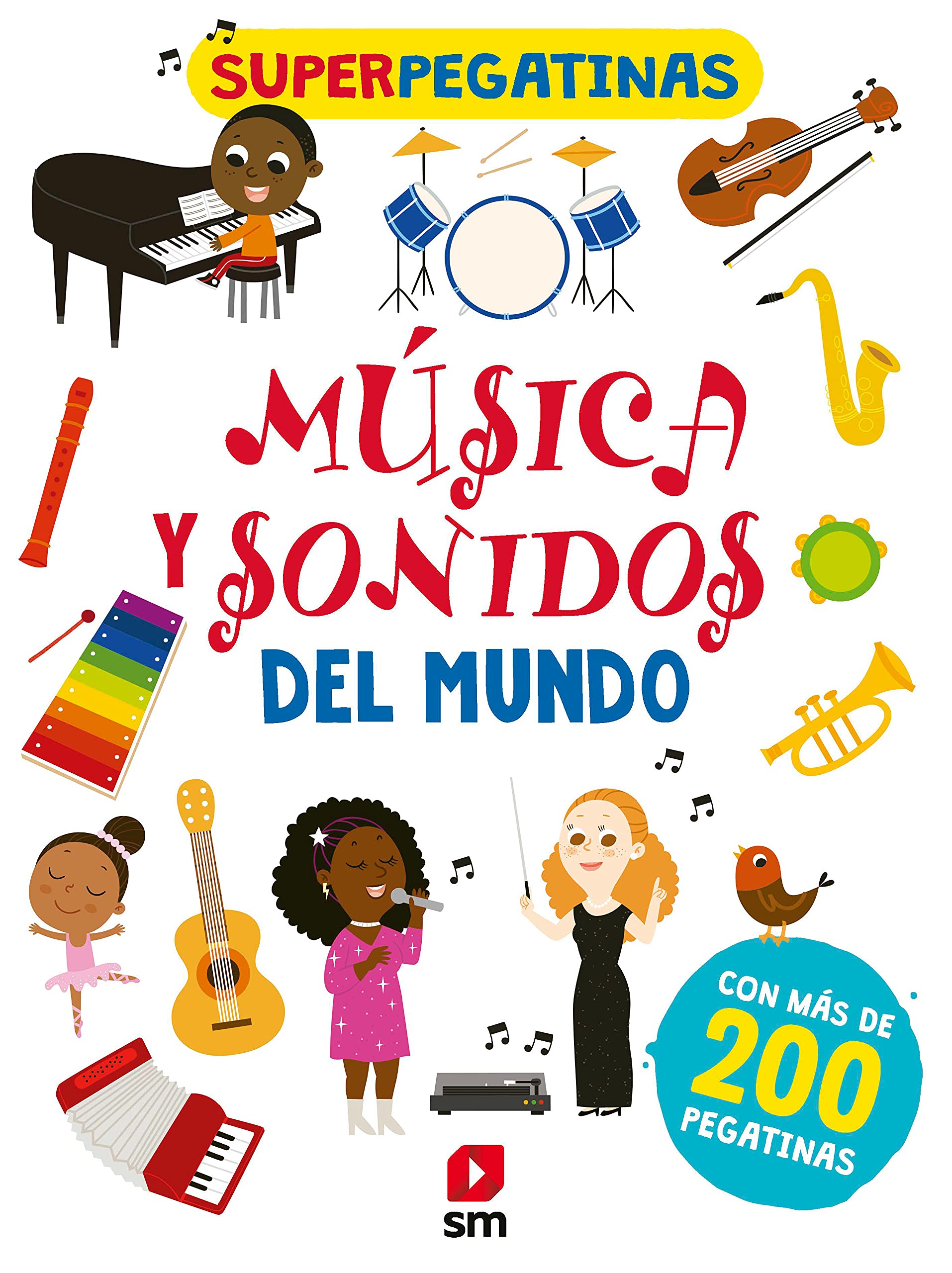 Música y sonidos del mundo (Superpegatinas) Tiptoi & Games