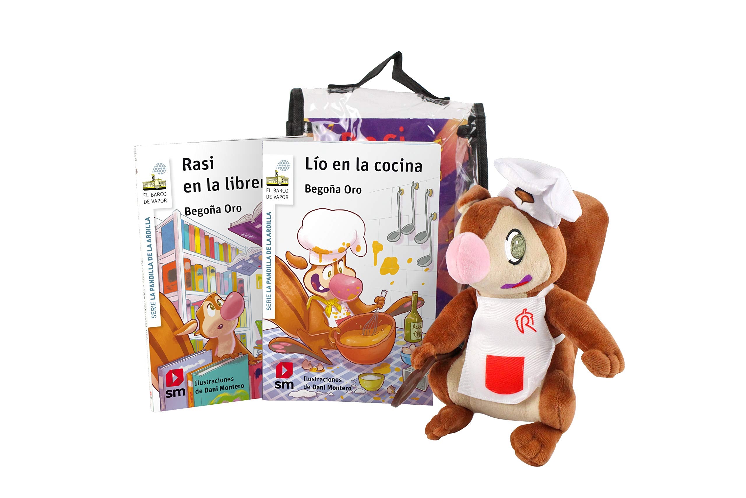 La pandilla de la ardilla. Pack Rasi Cocinera book