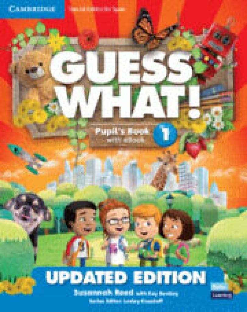 Guess What! Level 1 Pupil's Book with Enhanced eBook Special Edition for Spain Updated book