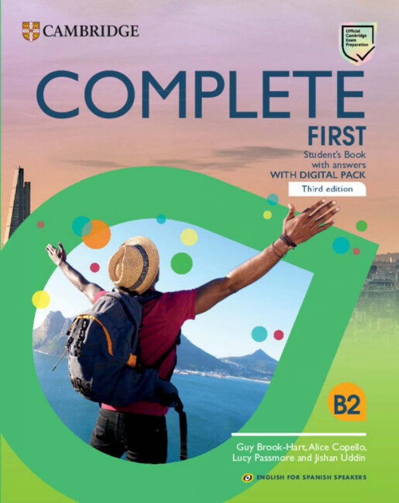 Complete First Students Book with answers English for Spanish Speakers Foreign Languages ​​& Dictionaries