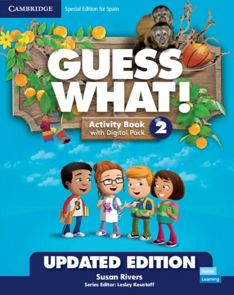 Guess What! Level 2 Activity Book with Digital Pack and Home Booklet Special Edition for Spain Updated Foreign Languages ​​& Dictionaries