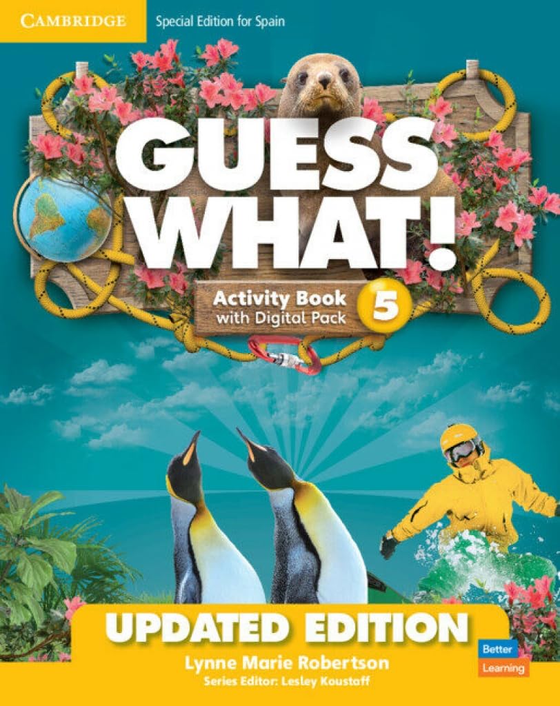 Guess What! Level 5 Activity Book with Digital Pack and Home Booklet Special Edition for Spain Updated Foreign Languages ​​& Dictionaries